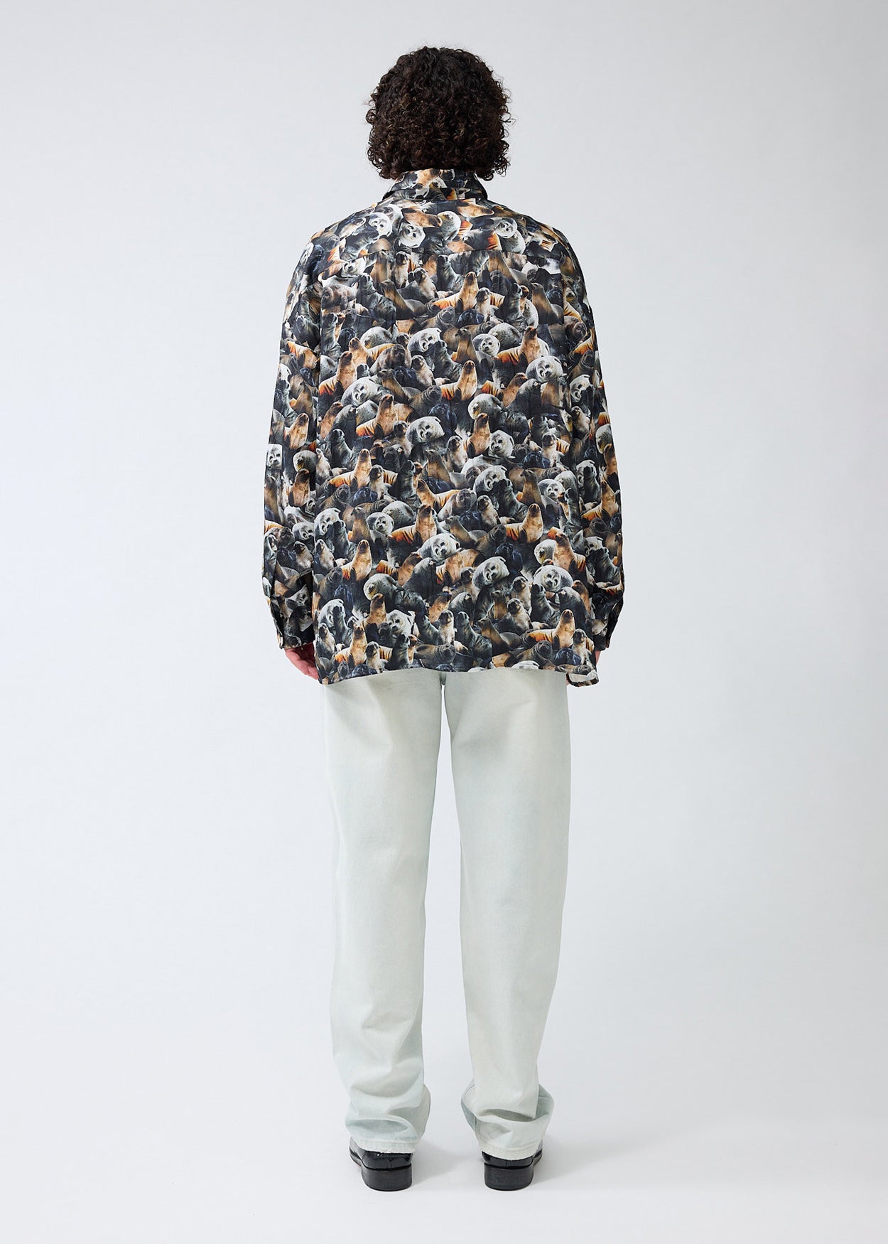 SEAL SHIRT LONG SLEEVES AOP