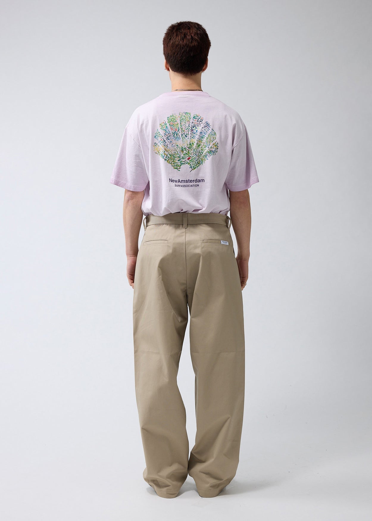 REWORKED TROUSERS CAMEL