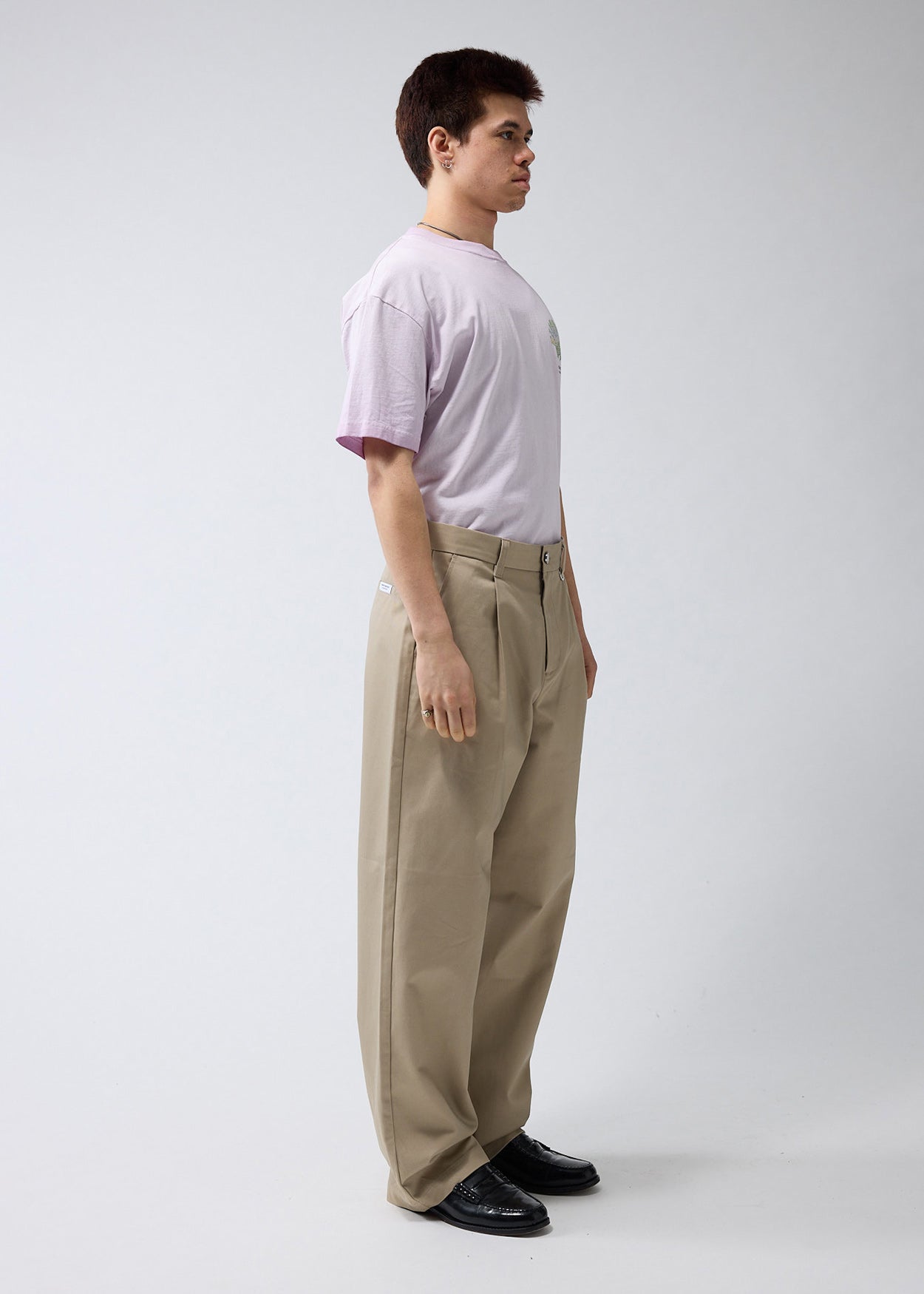 REWORKED TROUSERS CAMEL