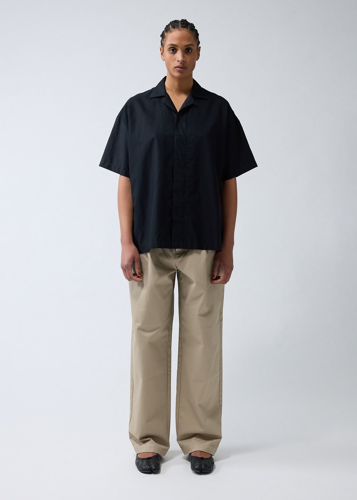 REWORKED TROUSERS CAMEL