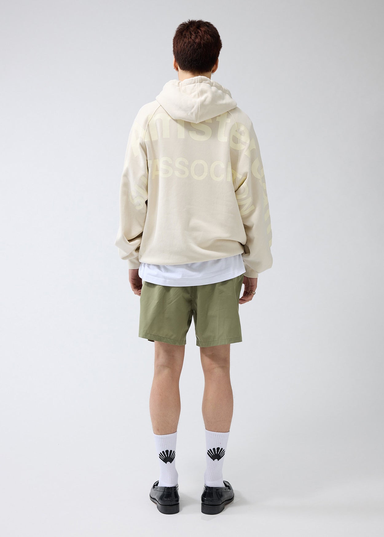 LOGO LINE HOODIE TURTLEDOVE