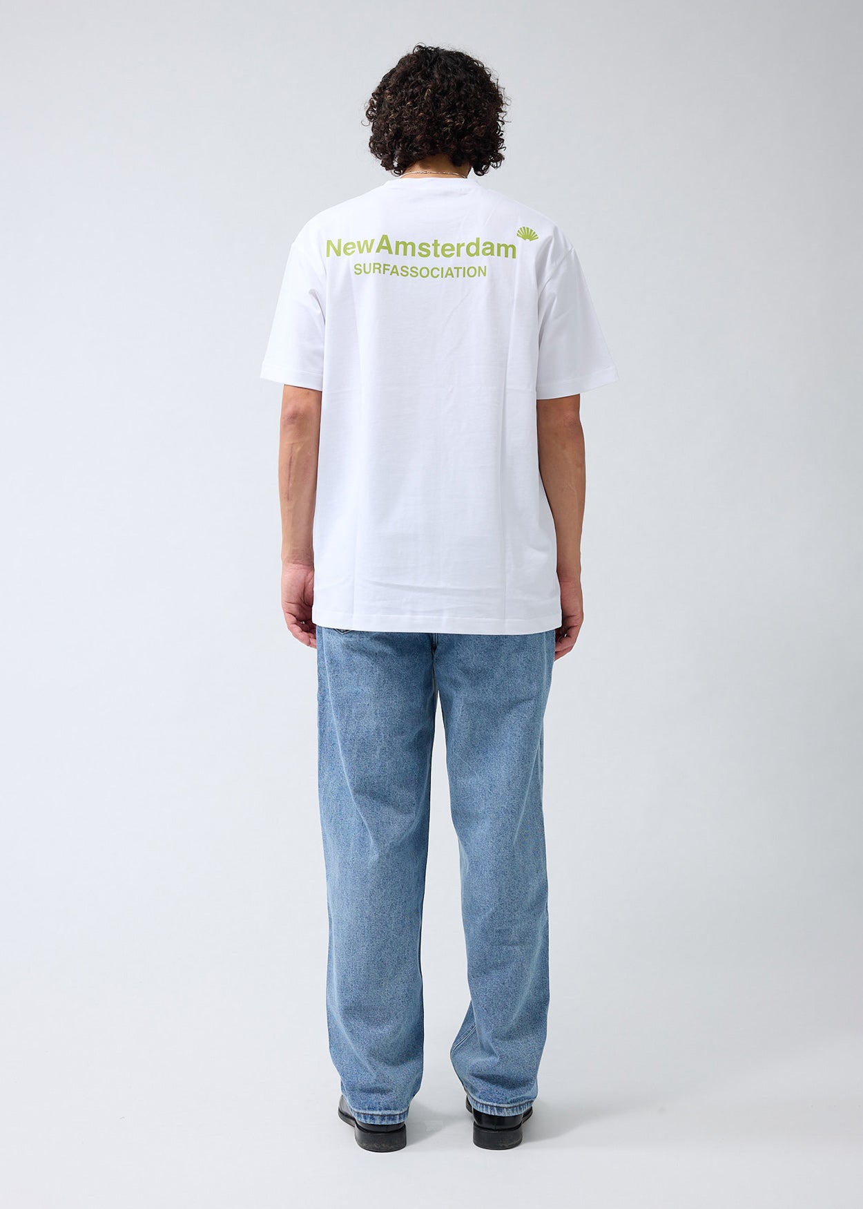 LOGO TEE WHITE/GREEN