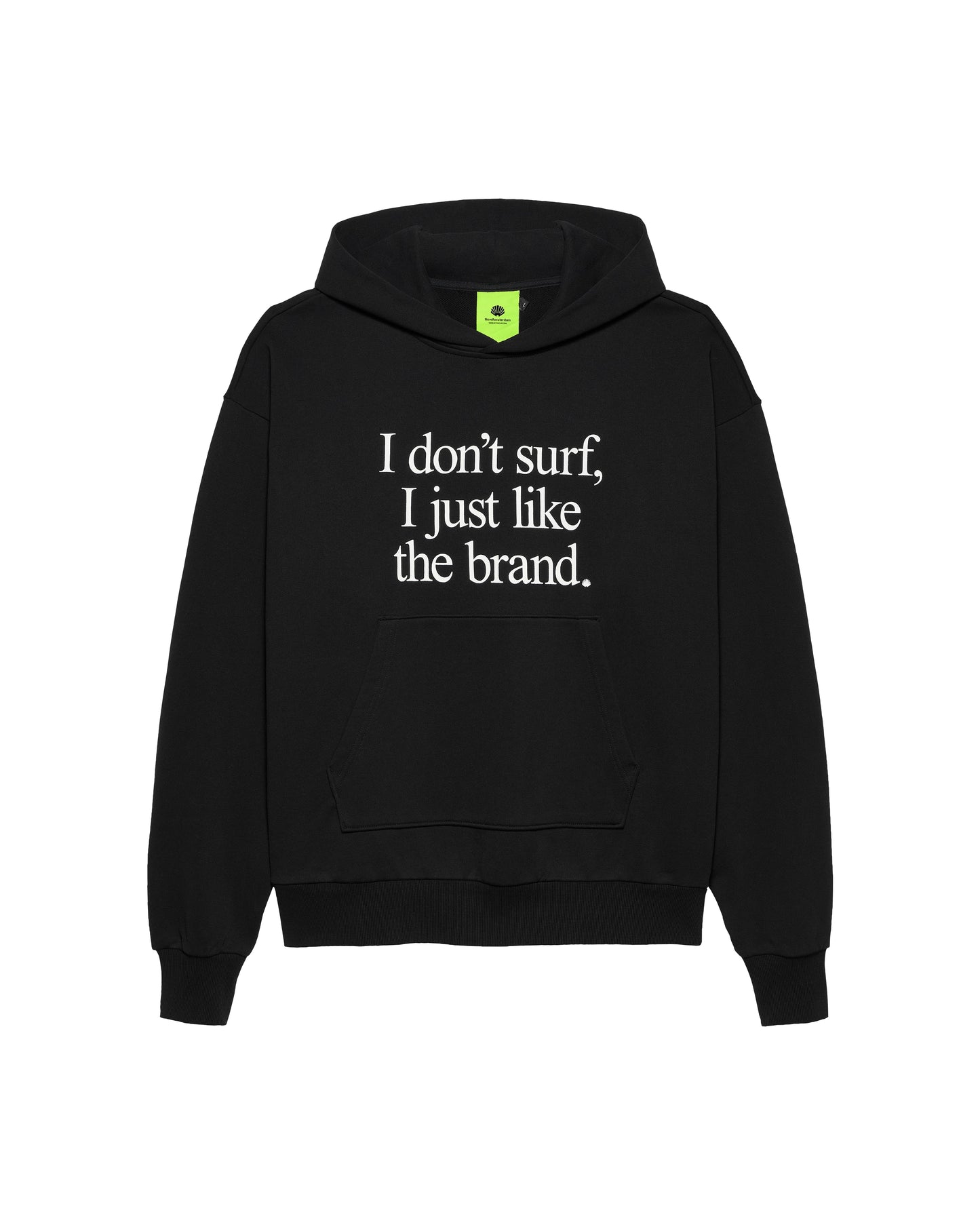 I DON’T HOODIE BLACK