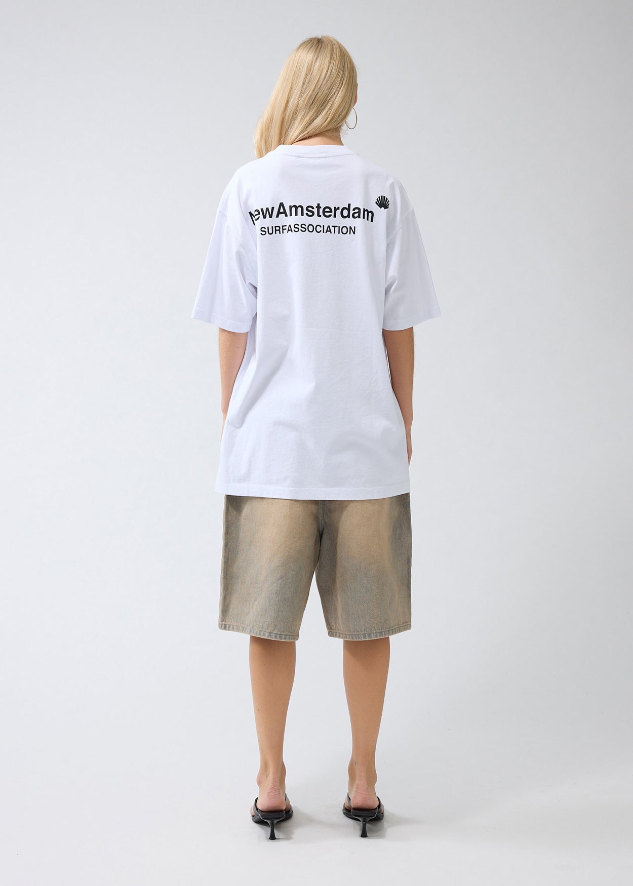 LOGO TEE WHITE/BLACK