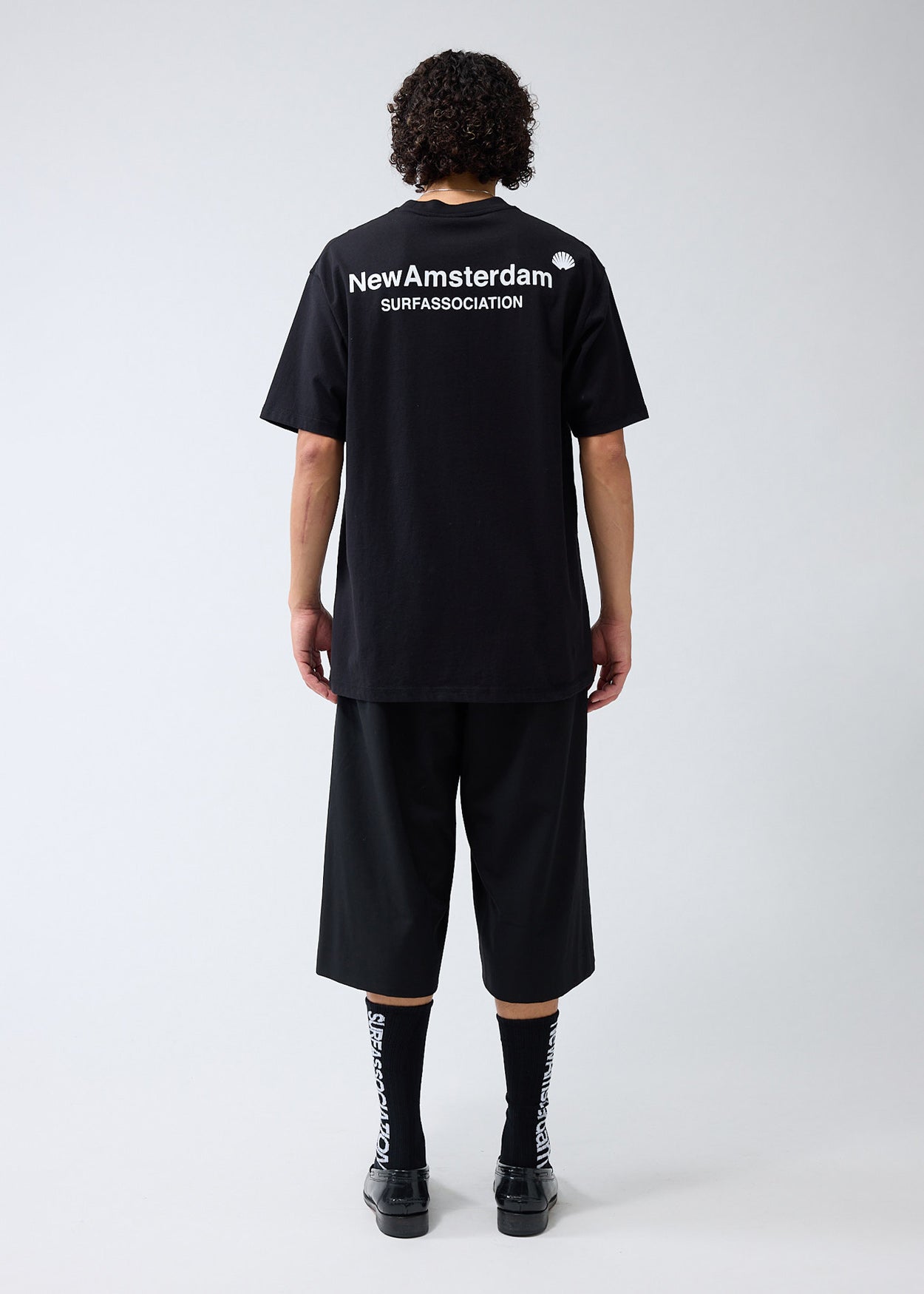 LOGO TEE BLACK/WHITE