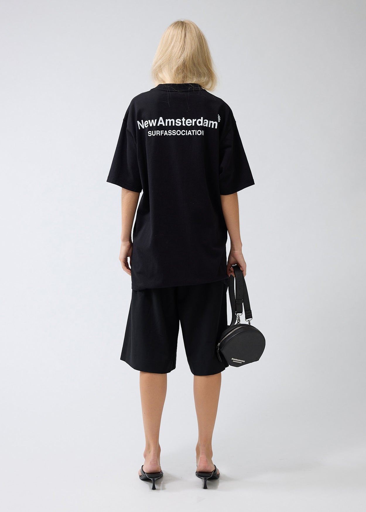 LOGO TEE BLACK/WHITE