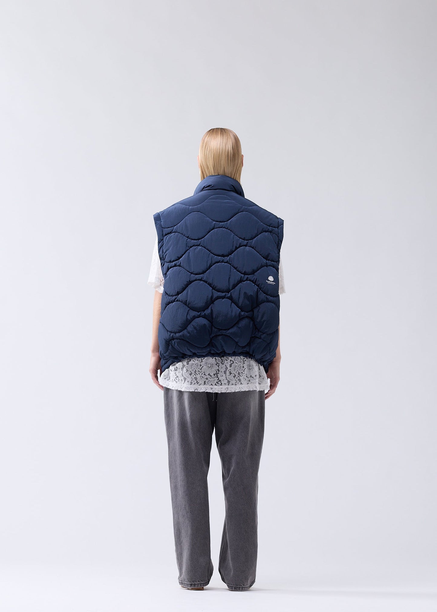 DETACHABLE JACKET MARINE BLUE