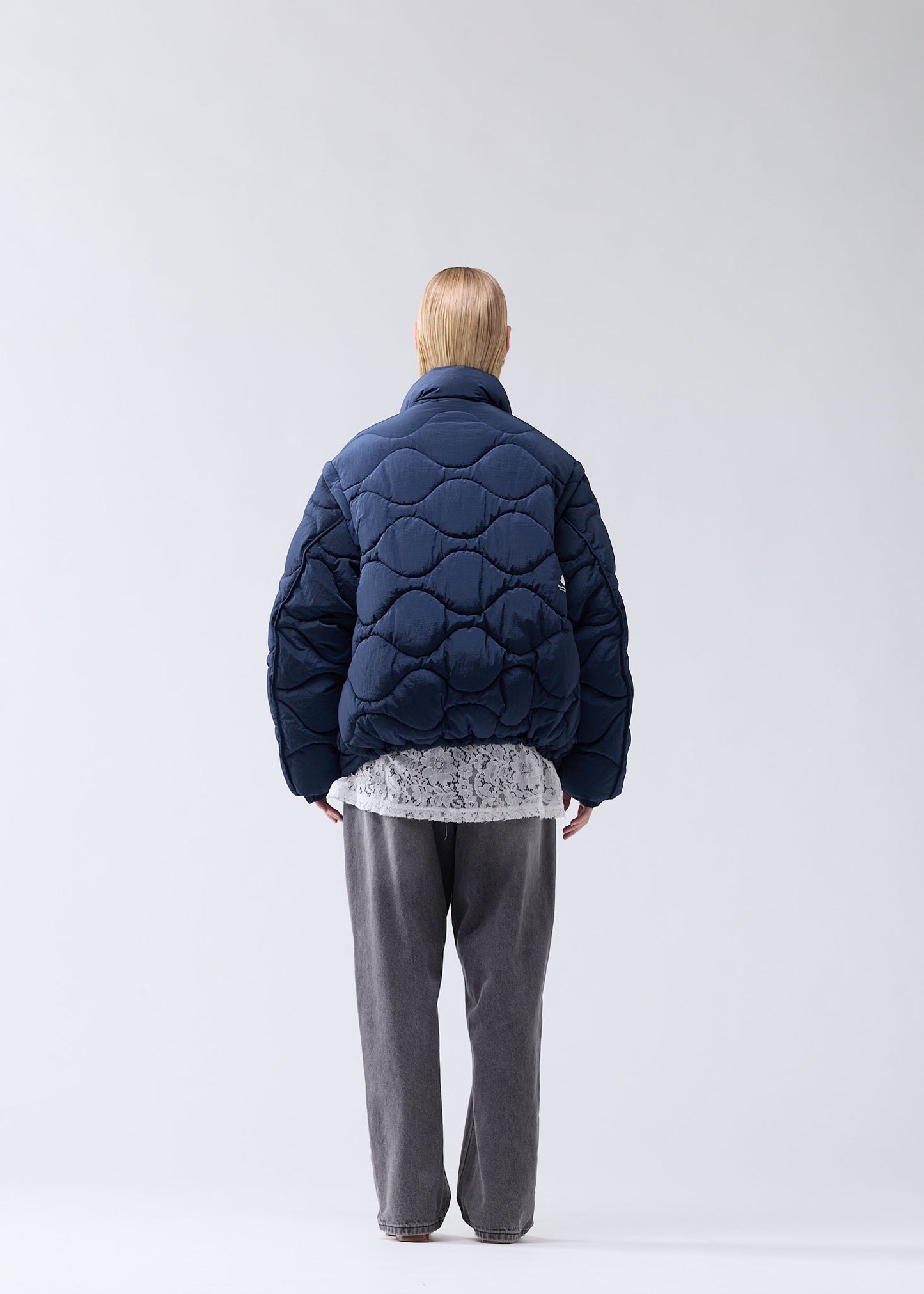 DETACHABLE JACKET MARINE BLUE