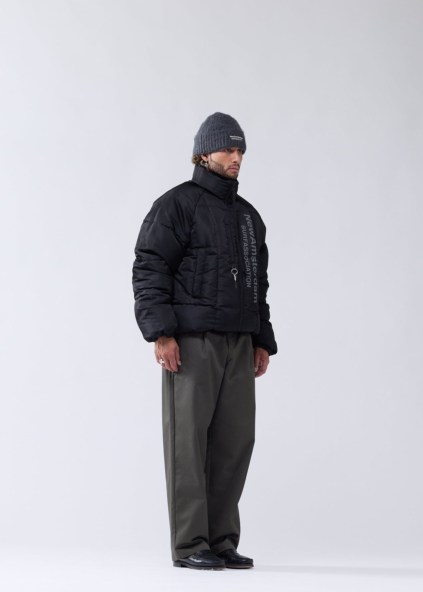 REVERSIBLE SAFETY JACKET BLACK