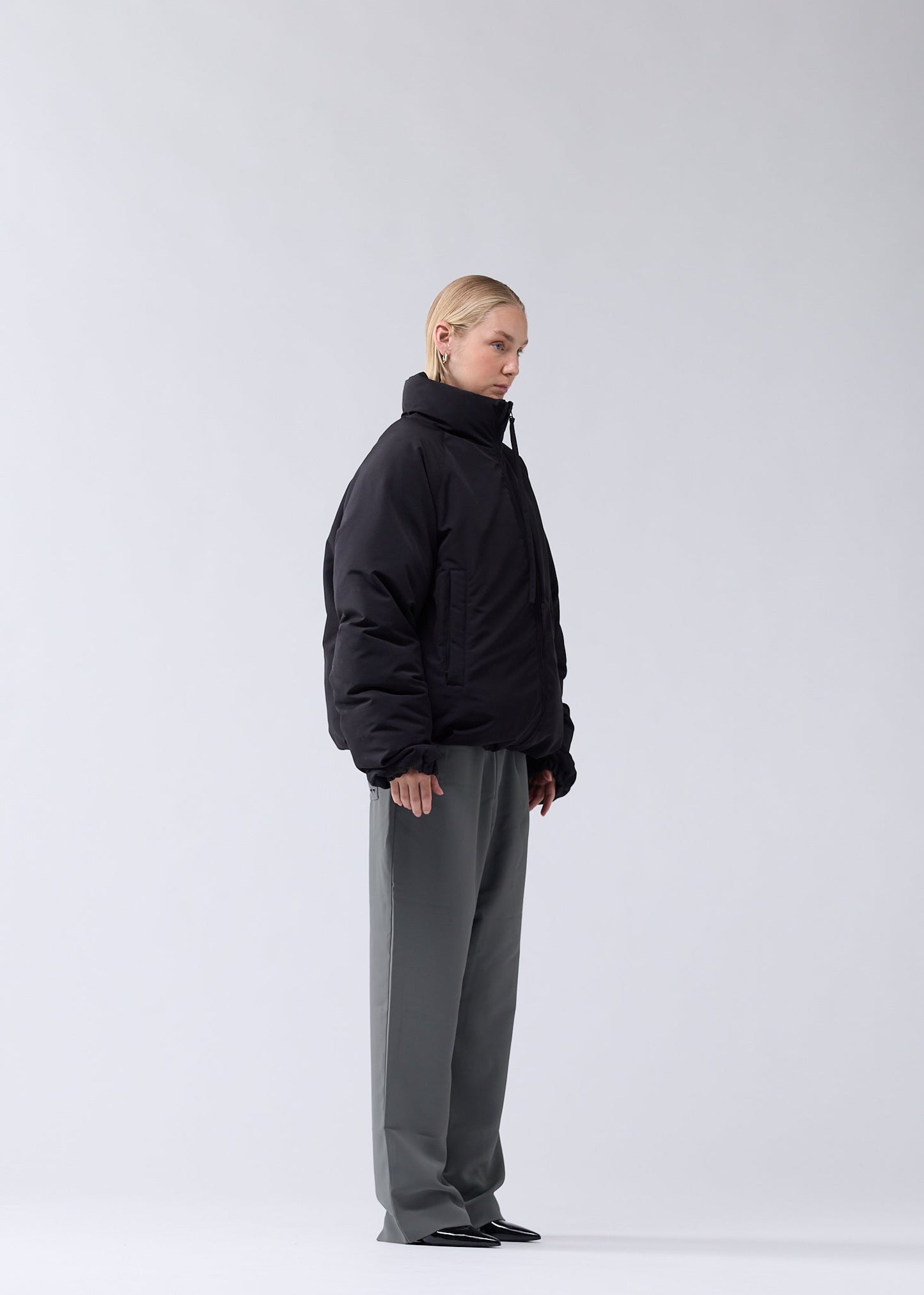 REVERSIBLE SAFETY JACKET | Black