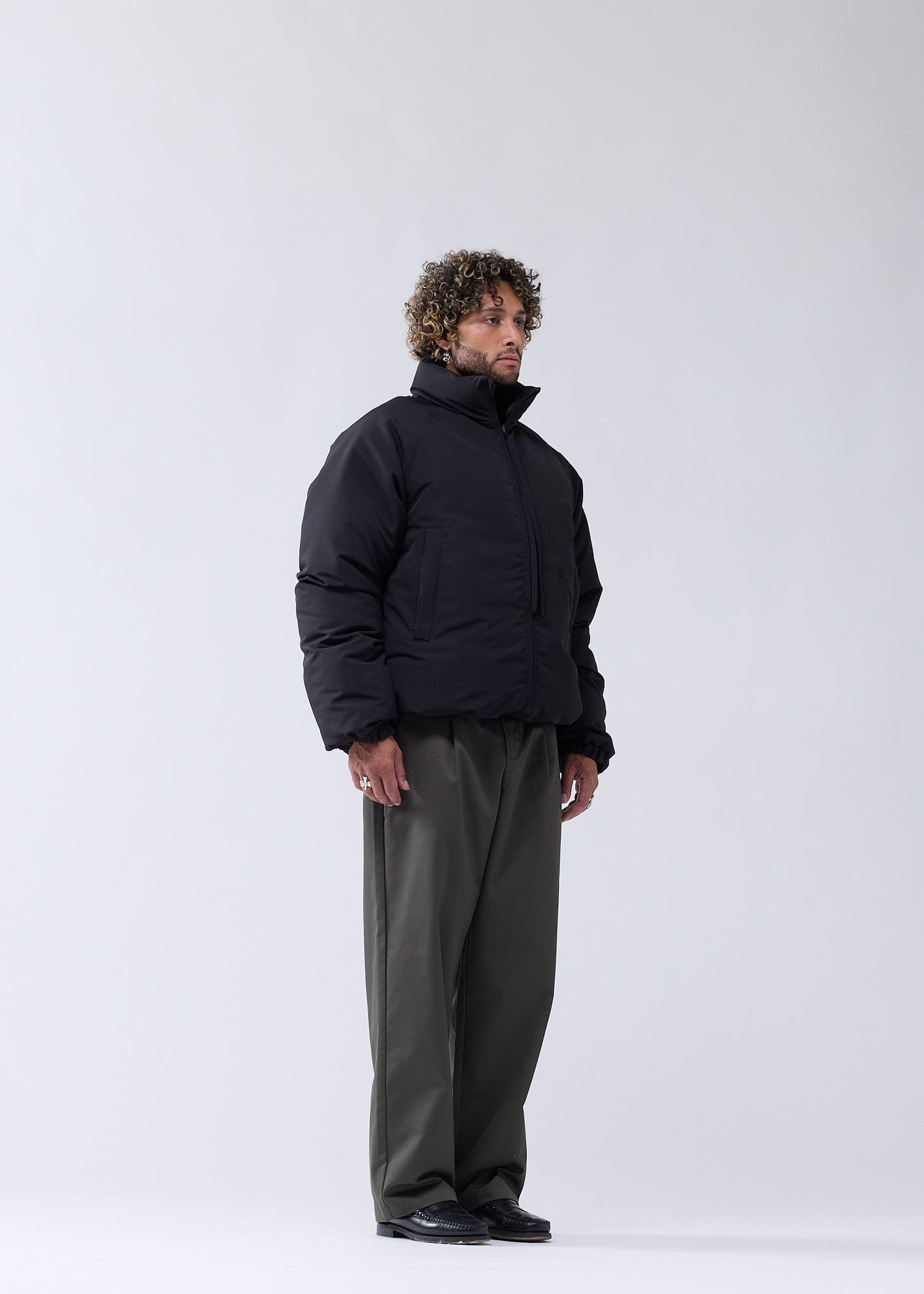 REVERSIBLE SAFETY JACKET BLACK