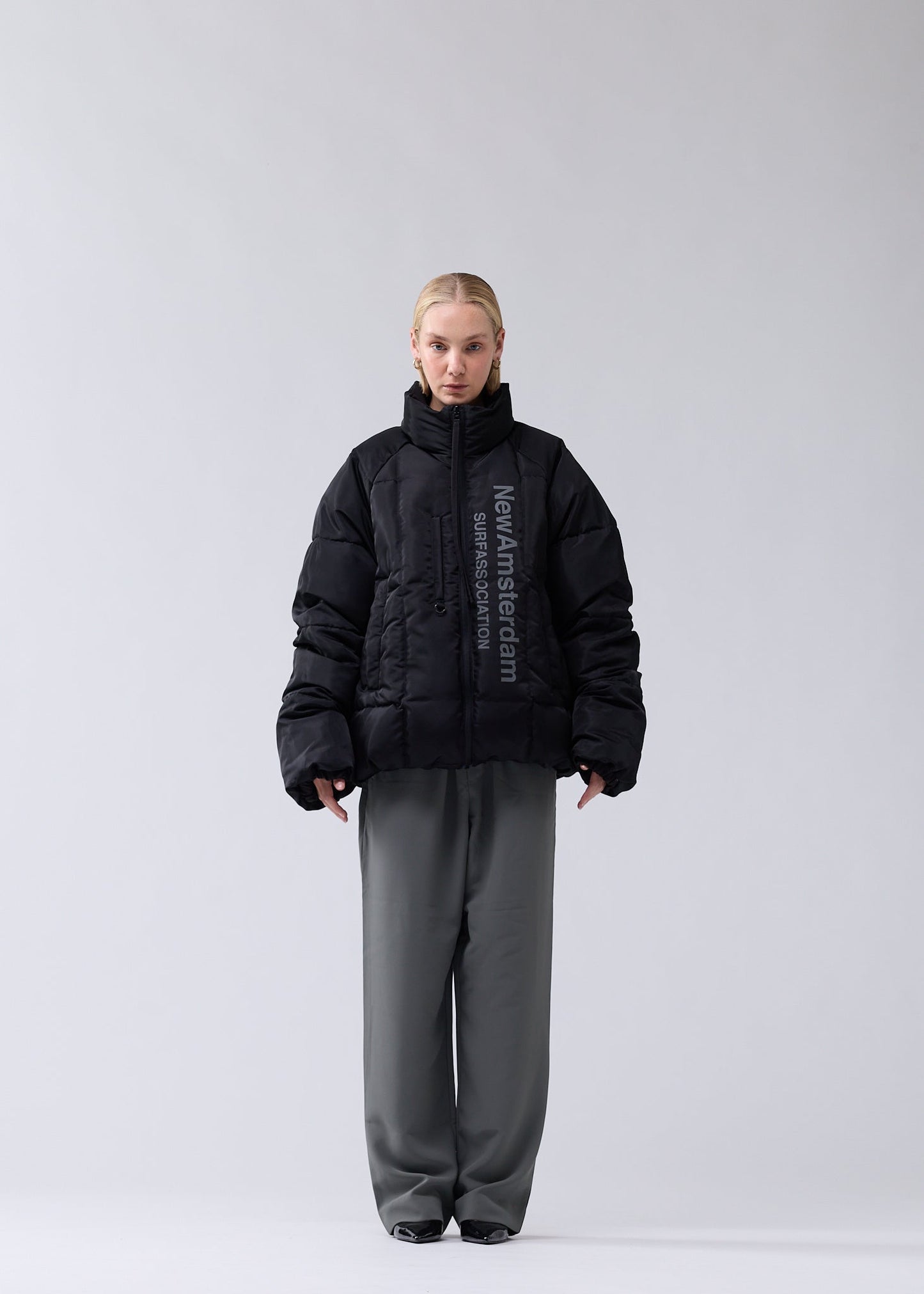 REVERSIBLE SAFETY JACKET BLACK