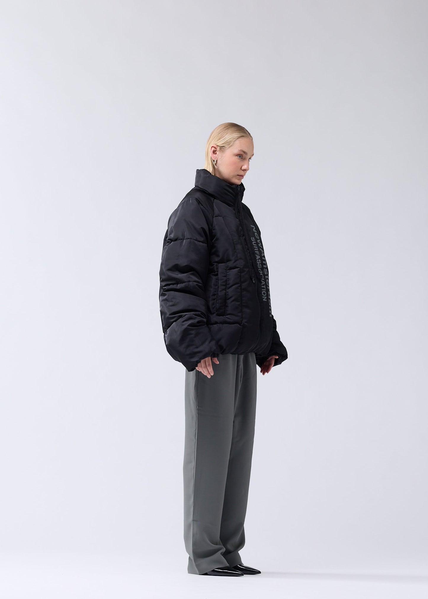 REVERSIBLE SAFETY JACKET BLACK