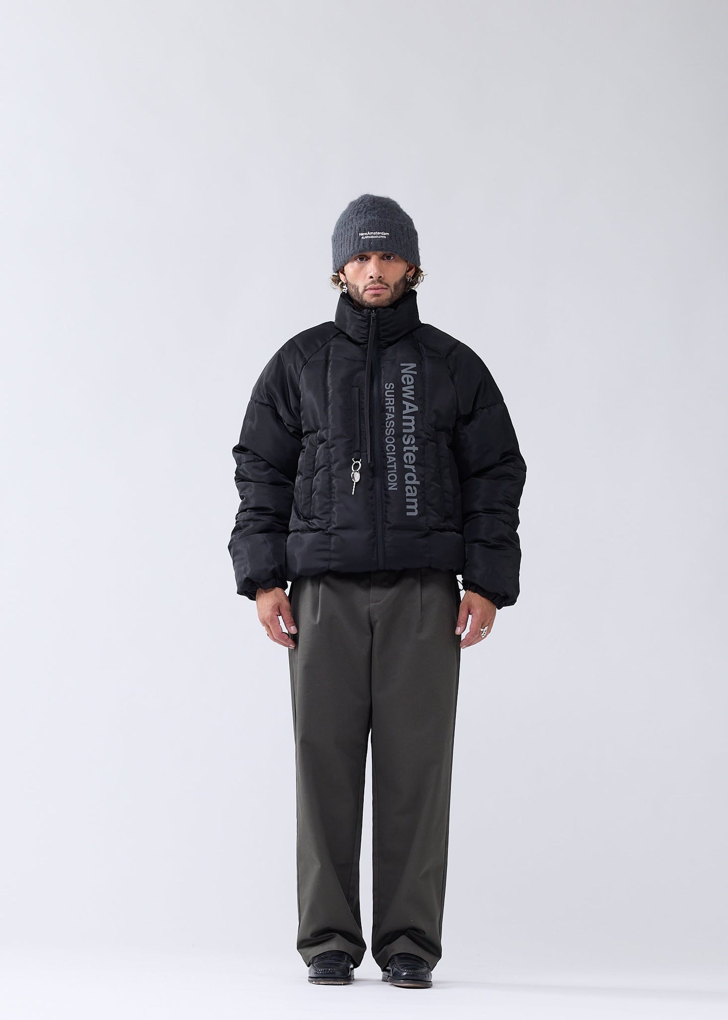 REVERSIBLE SAFETY JACKET BLACK
