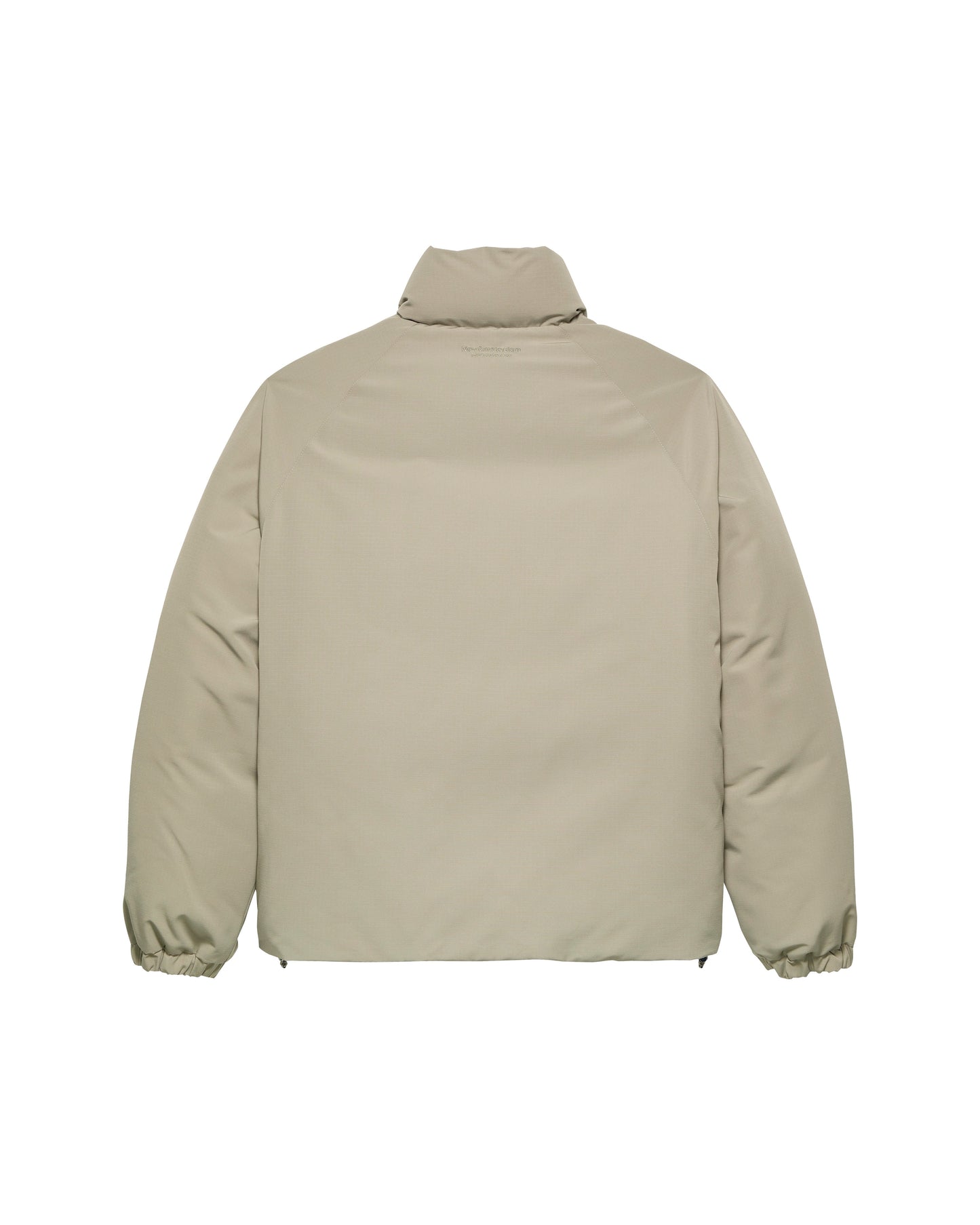 REVERSIBLE SAFETY JACKET SILVER SAND