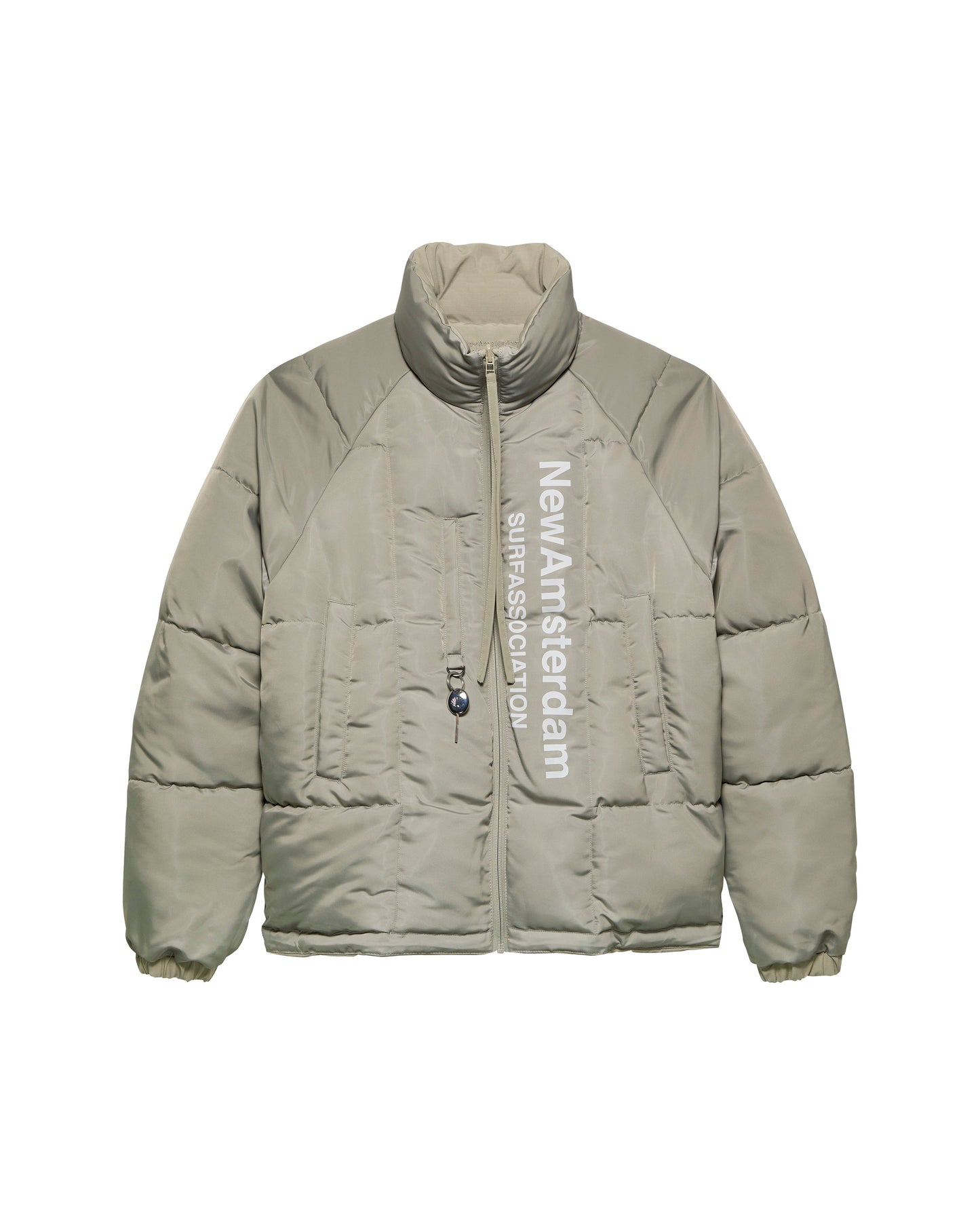 REVERSIBLE SAFETY JACKET SILVER SAND