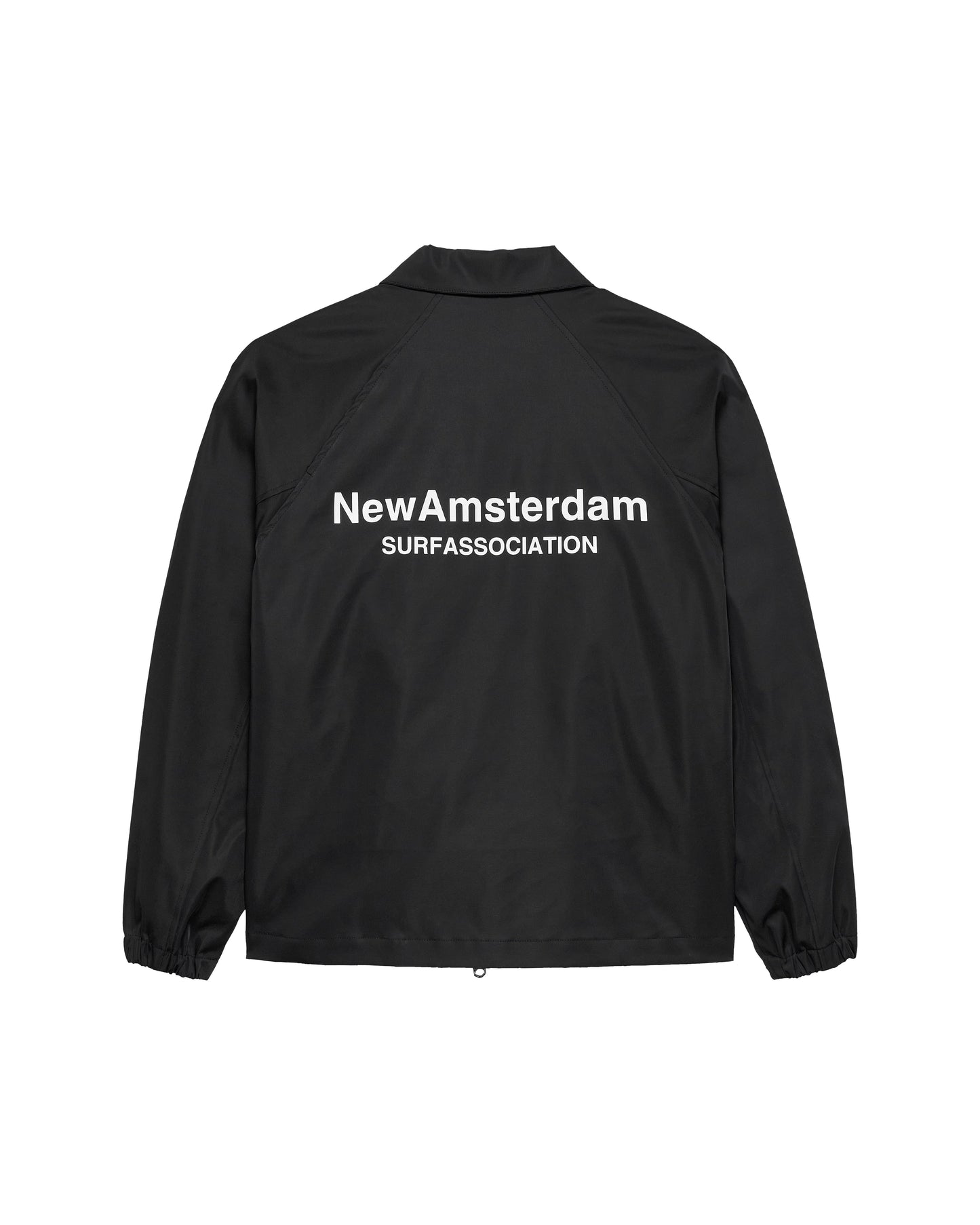 NYLON COACH JACKET BLACK