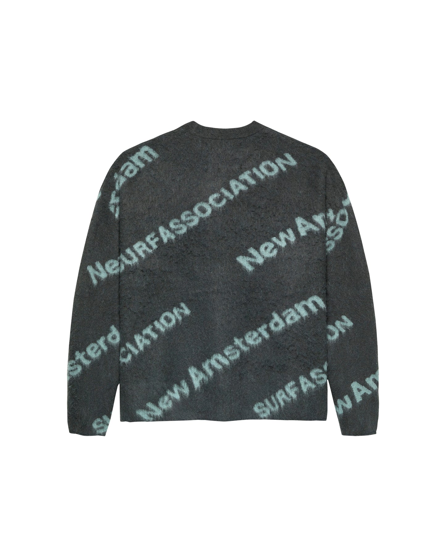 JACQUARD KNIT SHARK GREEN/TEAL