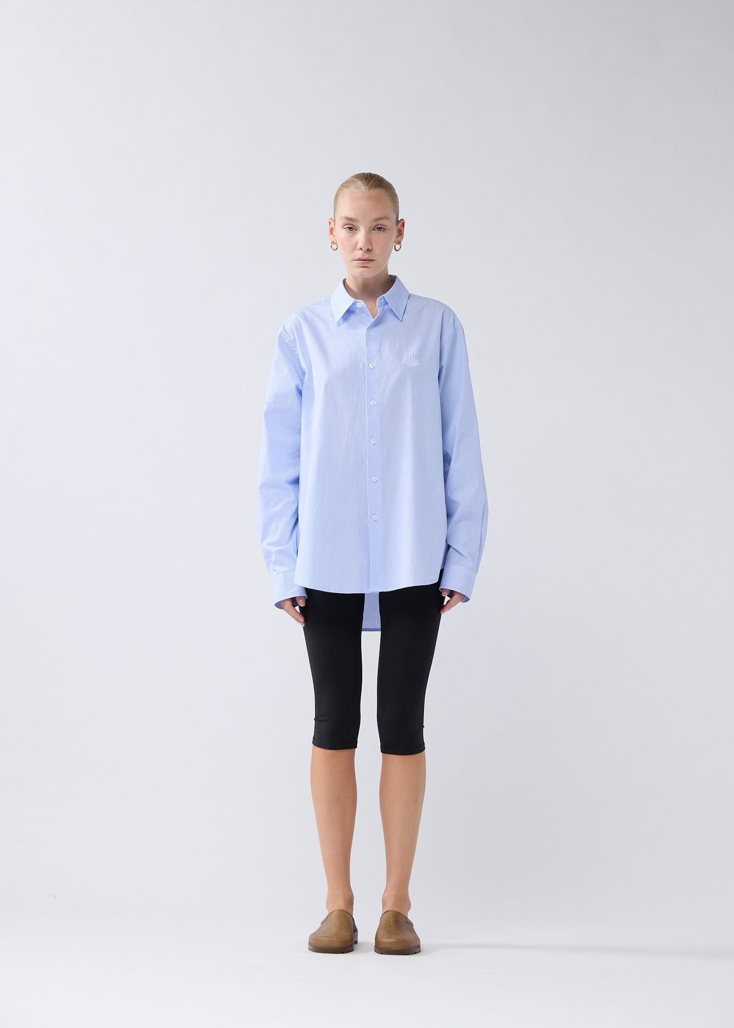 BEACH SHIRT BLUE/WHITE