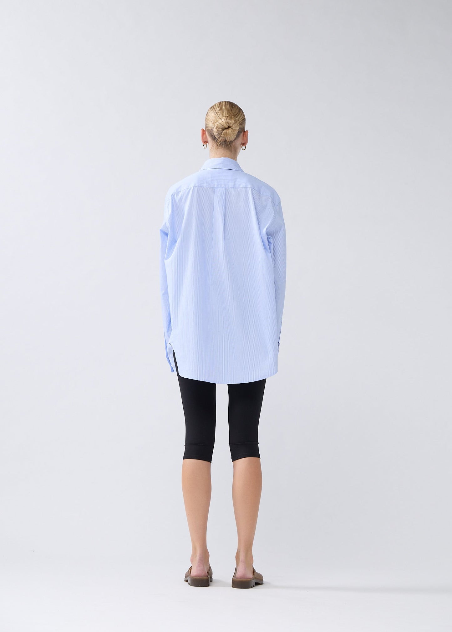 BEACH SHIRT BLUE/WHITE
