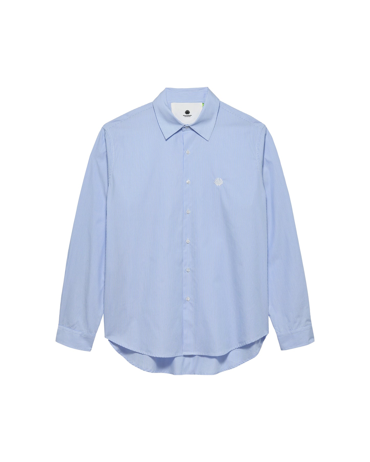 BEACH SHIRT BLUE/WHITE
