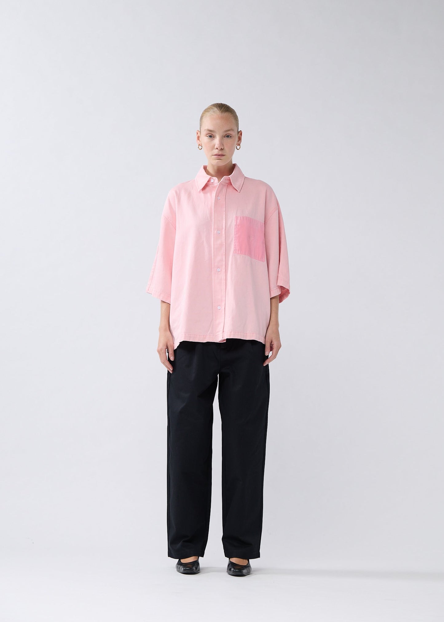 DENIM SHIRT ROSEBLOOM