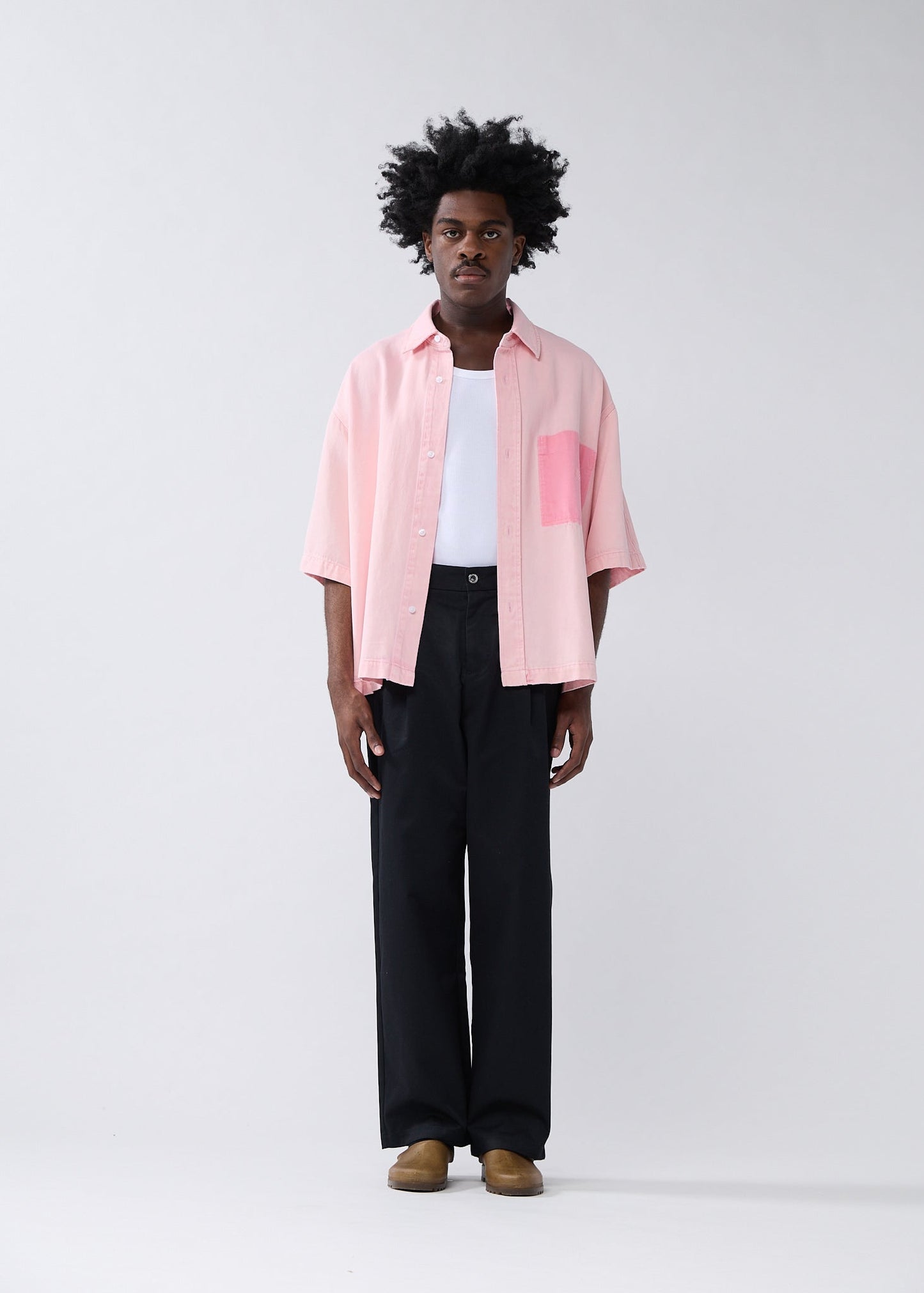 DENIM SHIRT ROSEBLOOM