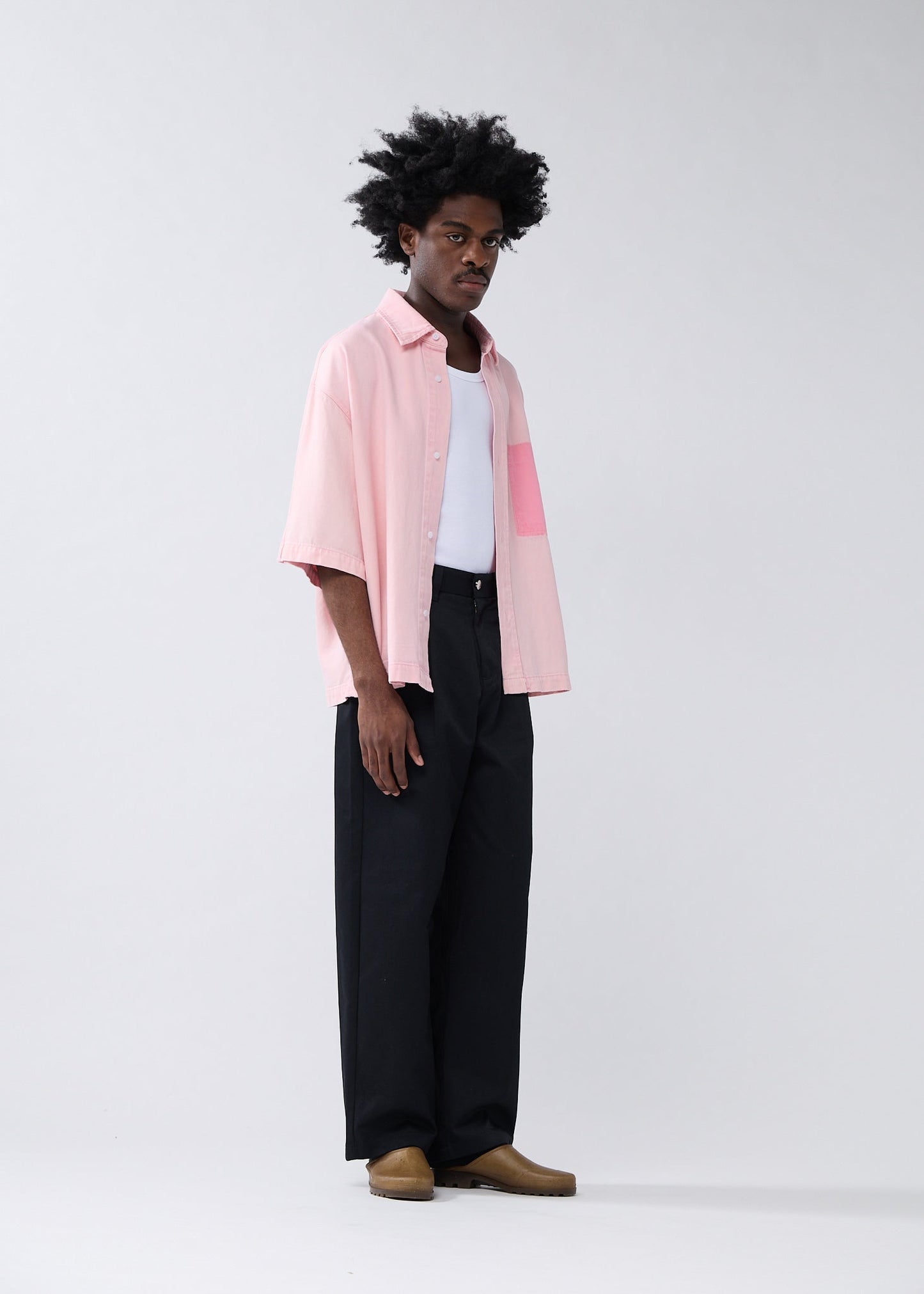 DENIM SHIRT ROSEBLOOM