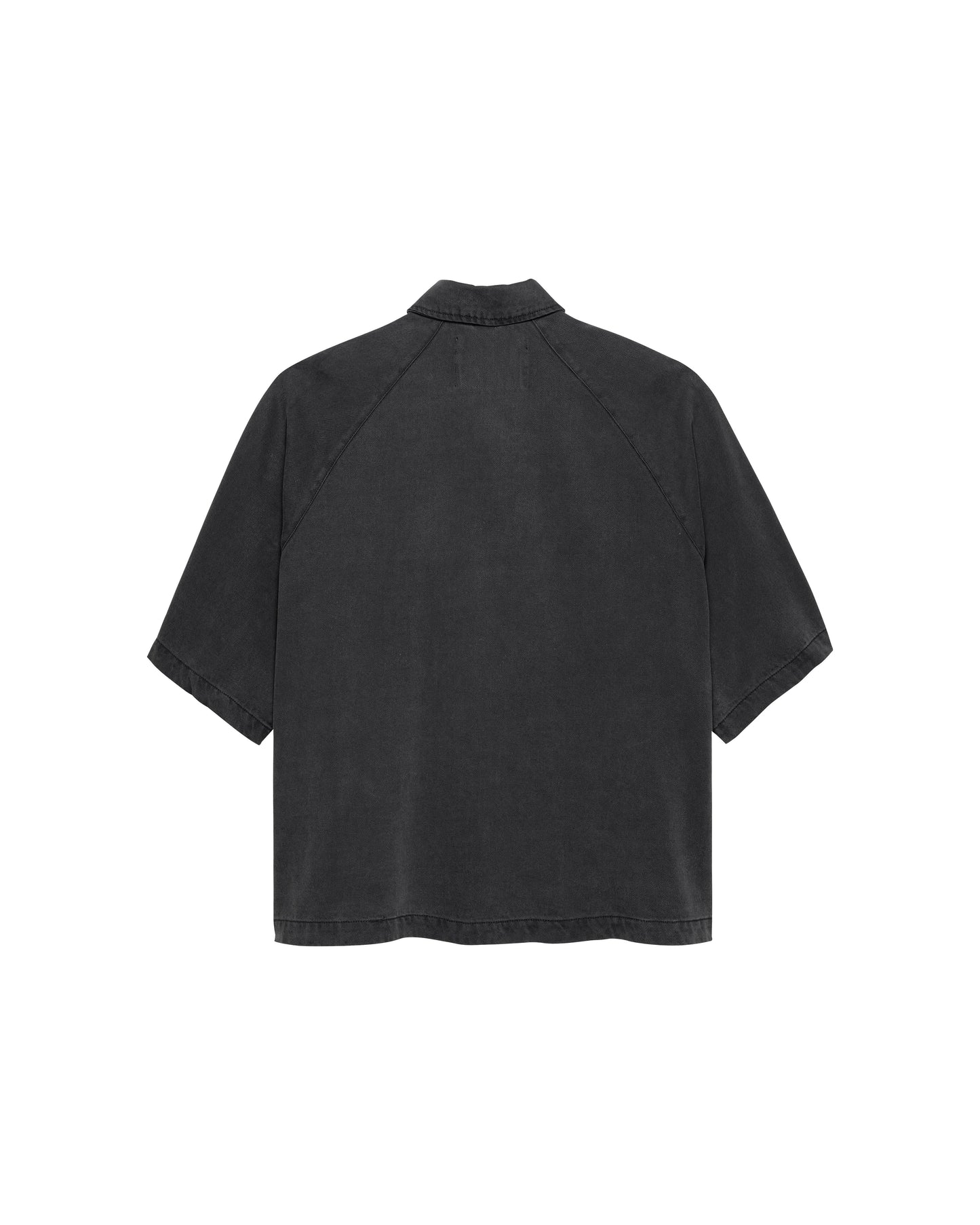 DENIM SHIRT WASHED BLACK