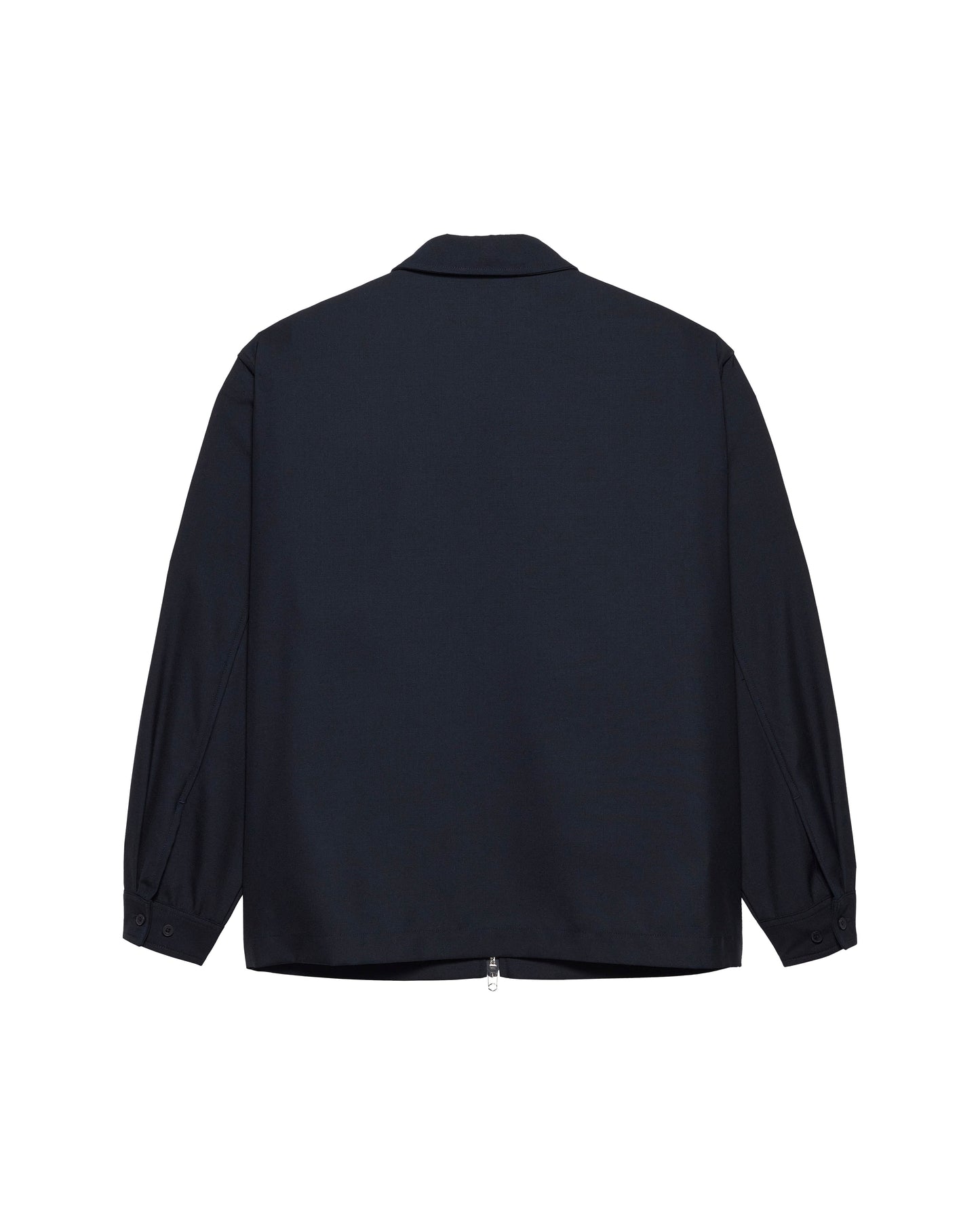 LINED WOOL OVERSHIRT NIGHT