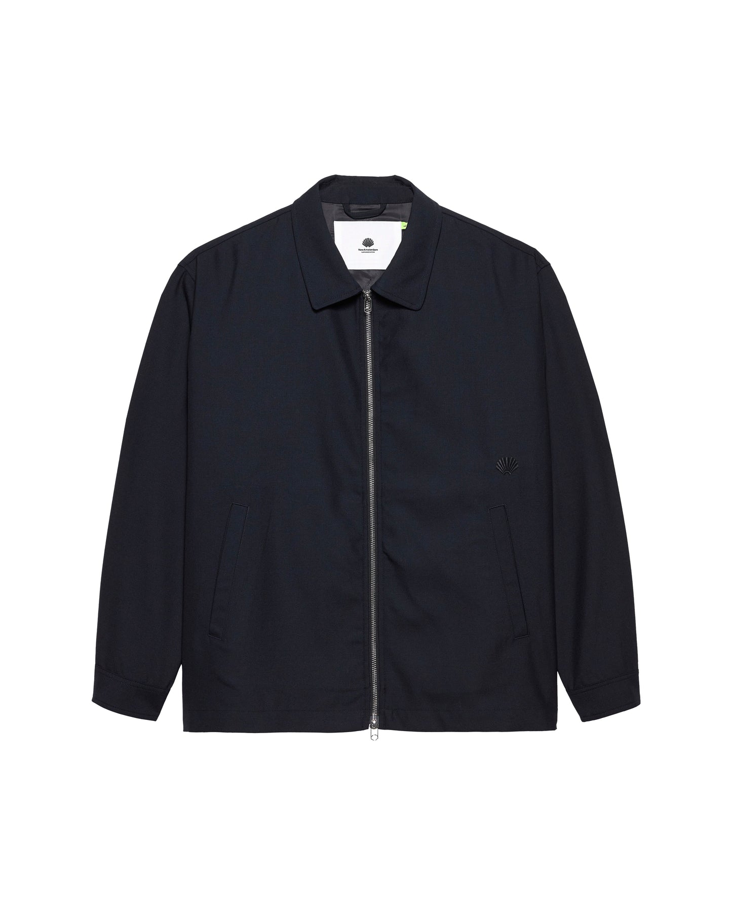 LINED WOOL OVERSHIRT NIGHT