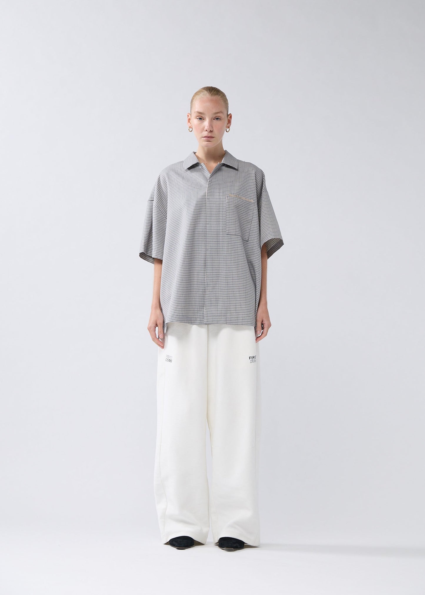 WOOL WIJK SHIRT BABY CHECK