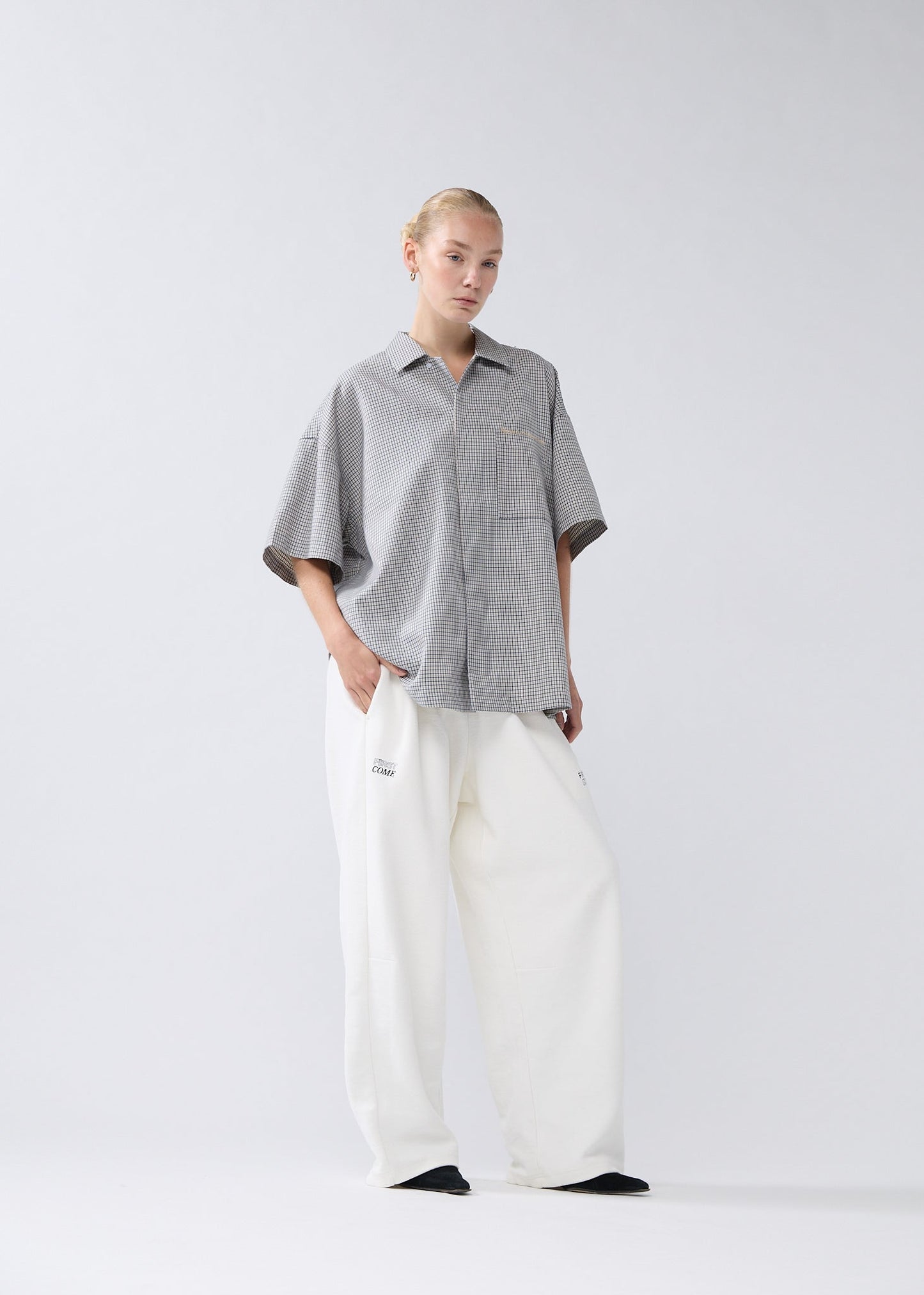 WOOL WIJK SHIRT BABY CHECK