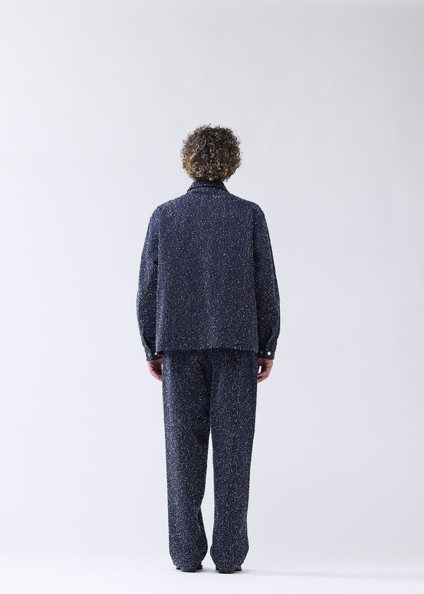 SPRAY OVERSHIRT DENIM BLUE