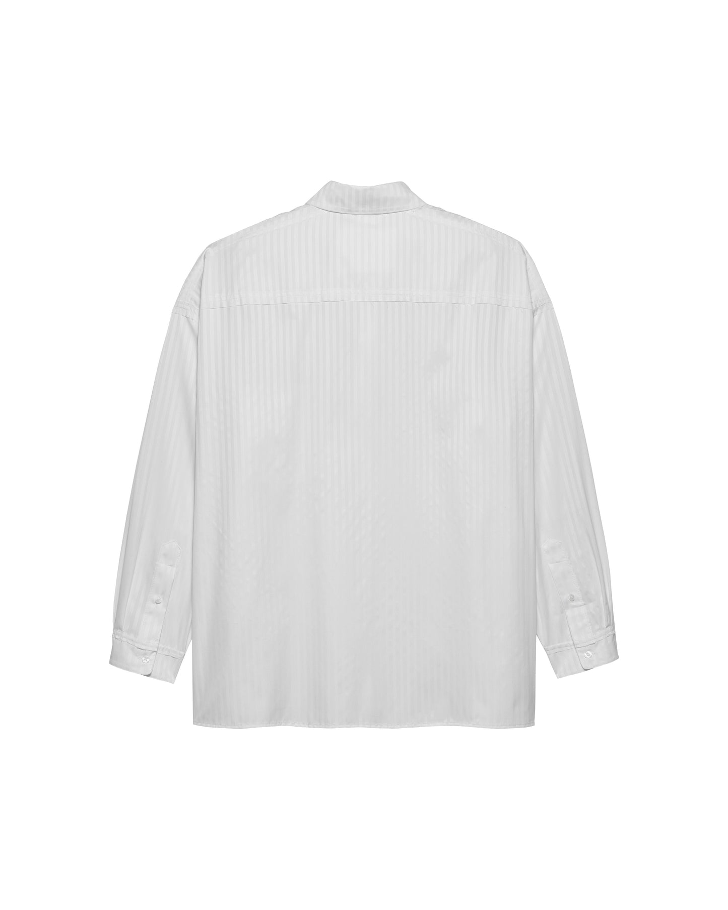 RAW EDGE FLUID SHIRT WHITE