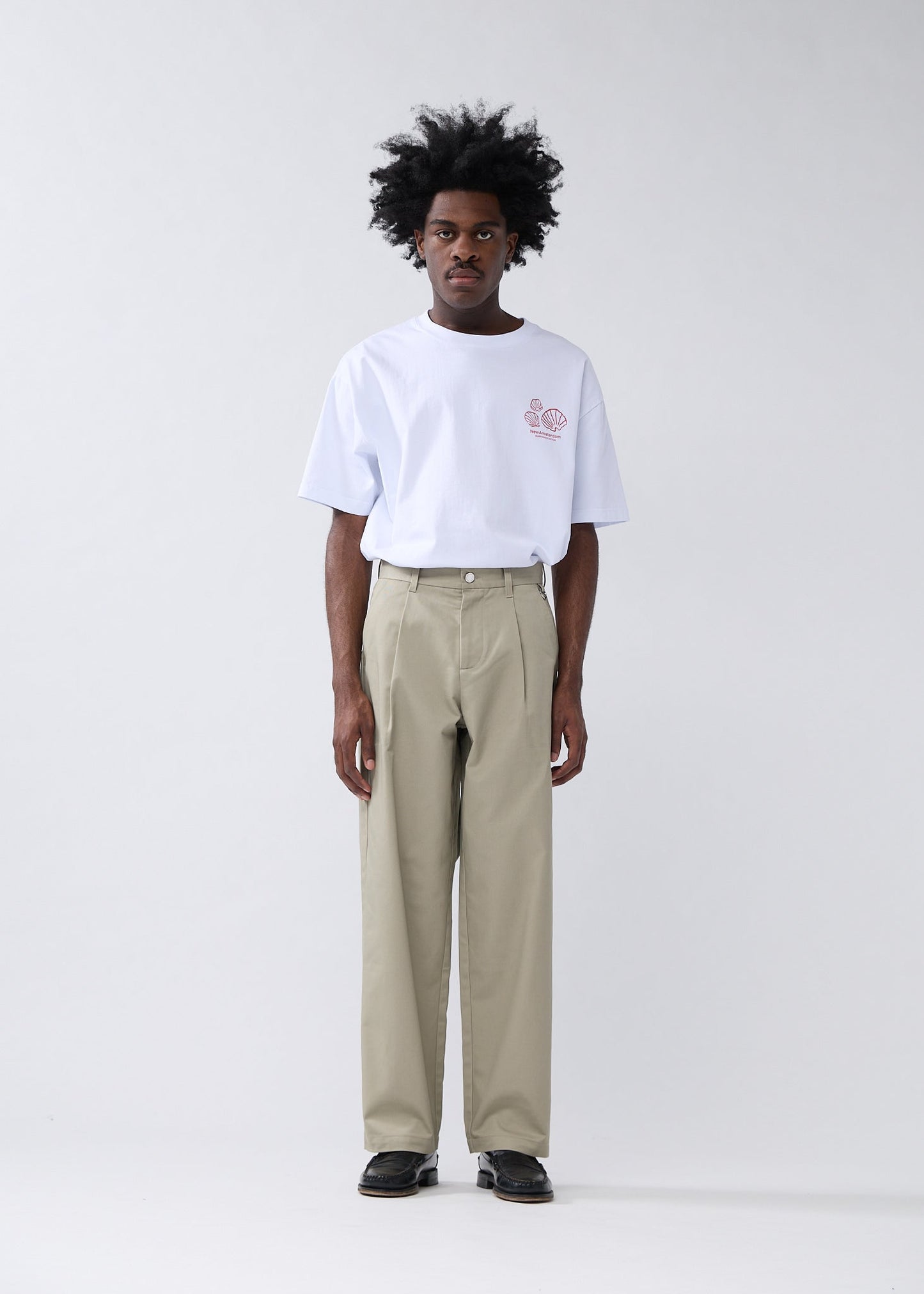 REWORKED TROUSERS DUNE GRASS