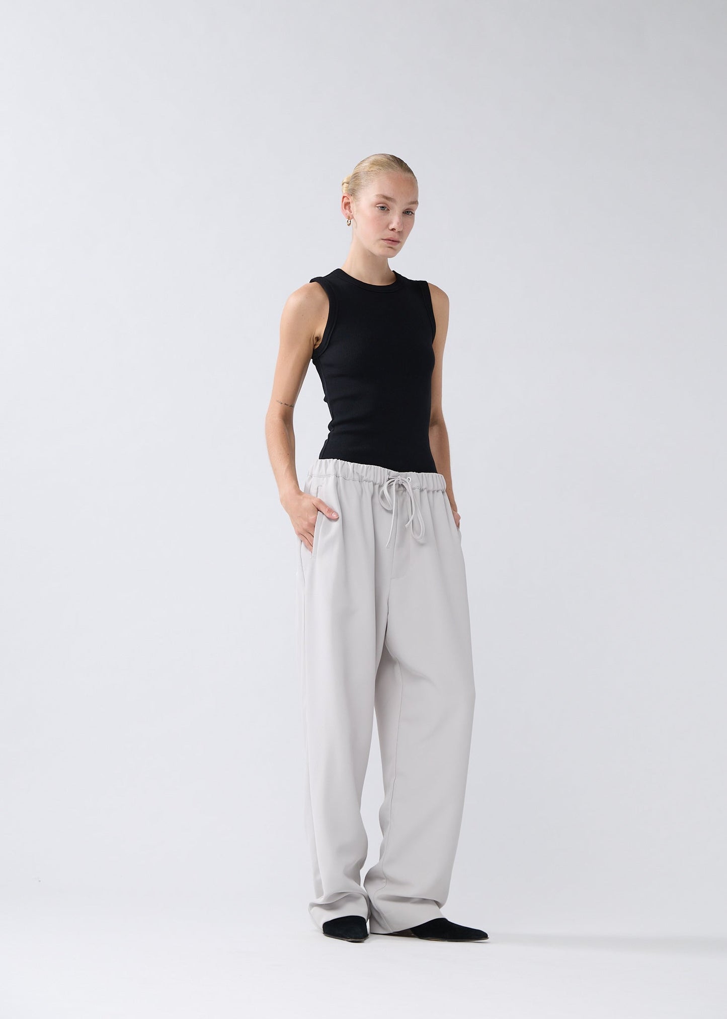 WORK TROUSERS STONE GREY