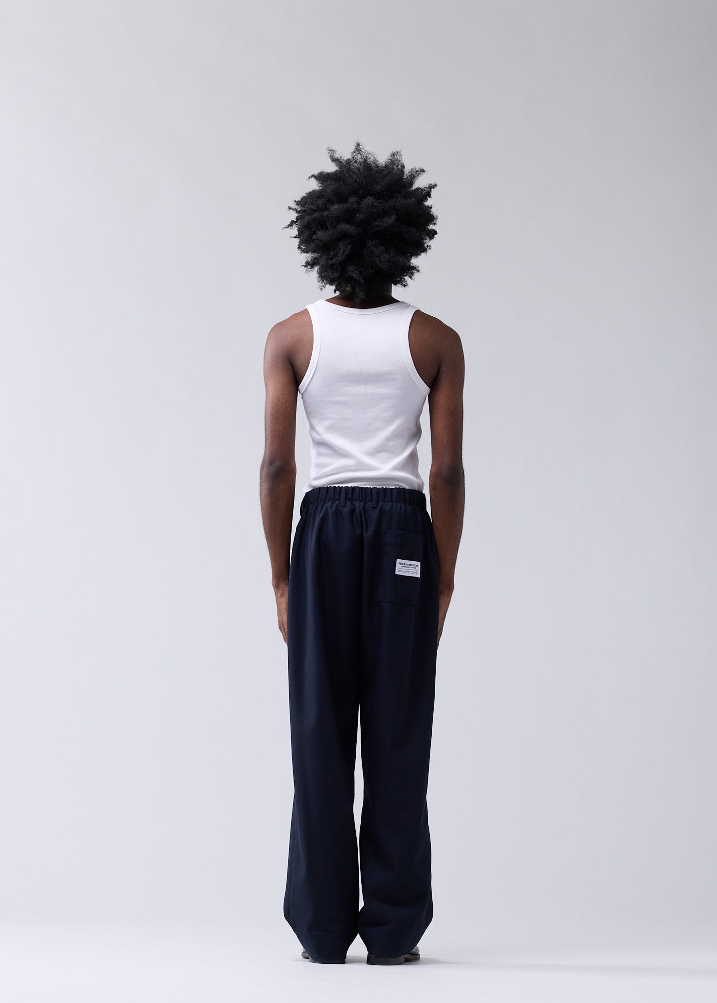 WOOL WORK TROUSERS NIGHT