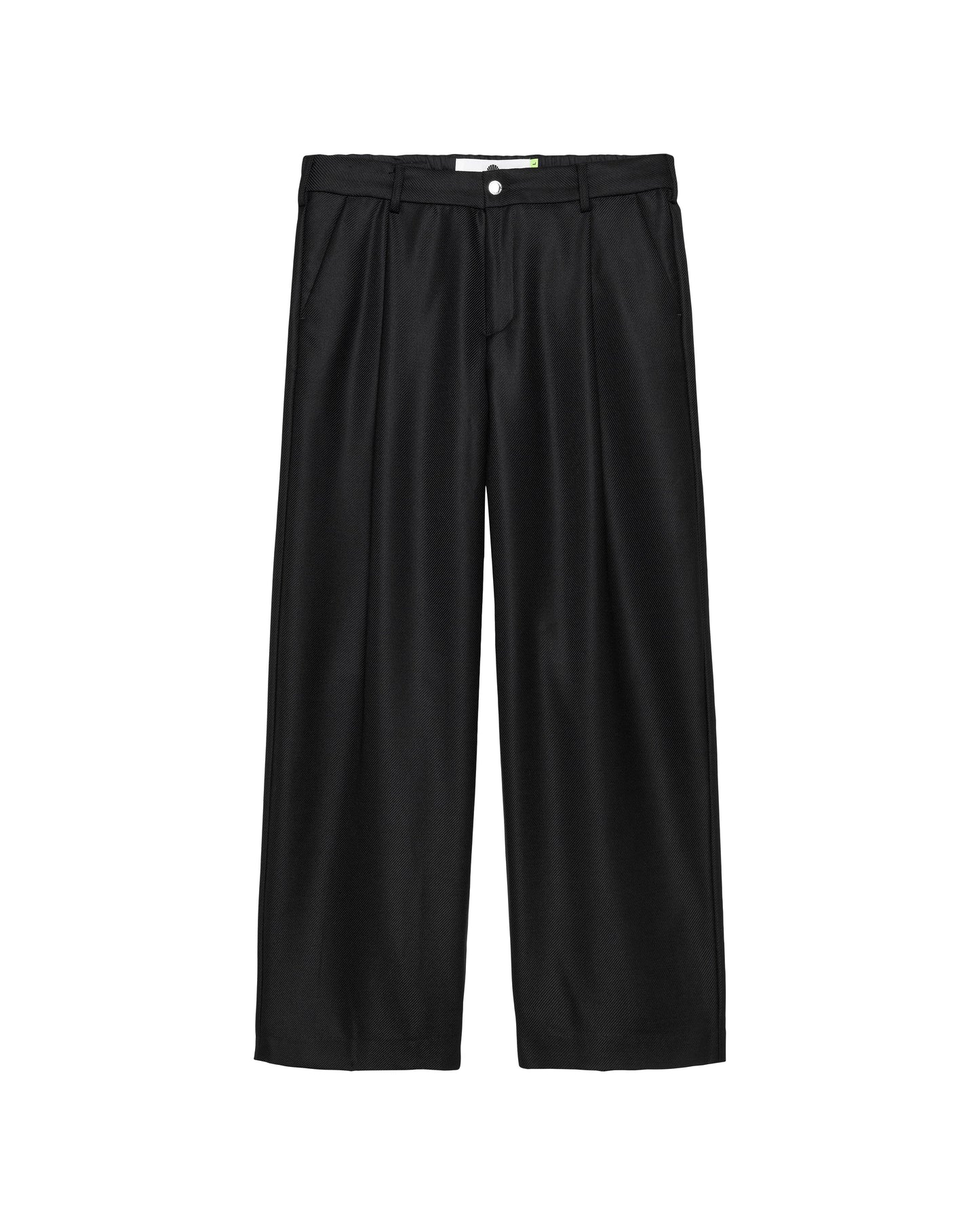 WOOL AFTER TROUSER BLACK