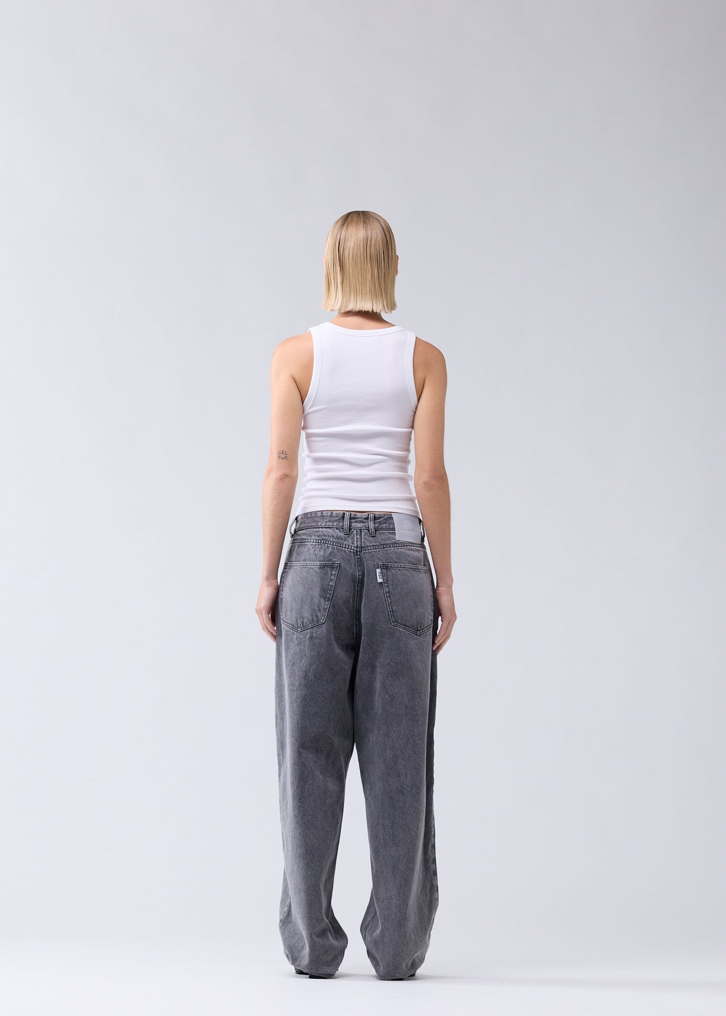 252 DENIM WASHED BLACK