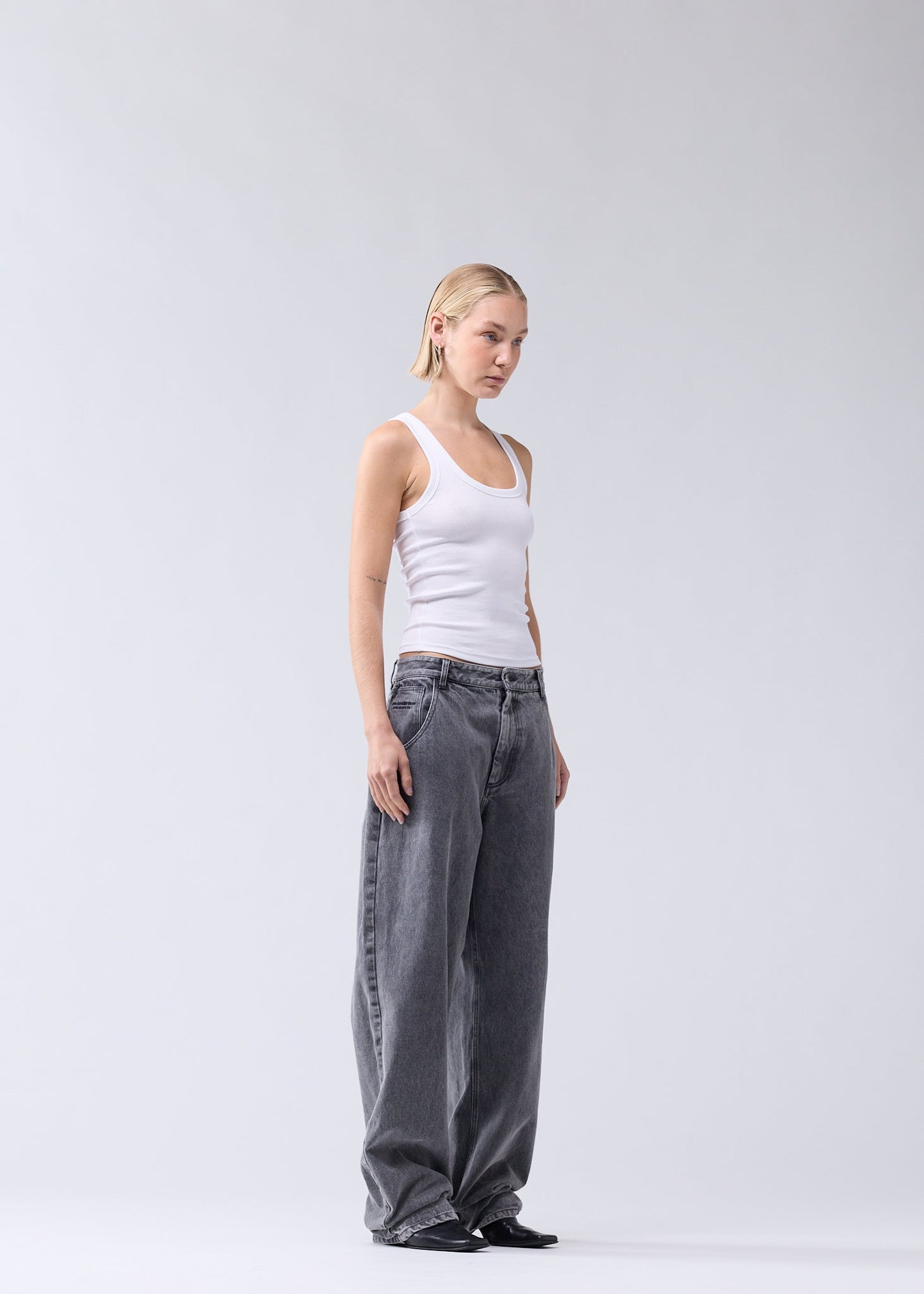 252 DENIM WASHED BLACK