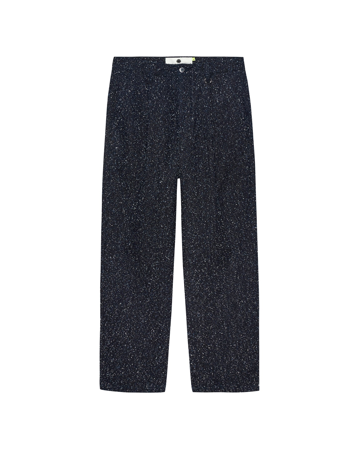 SPRAY REWORKED TROUSERS DENIM BLUE