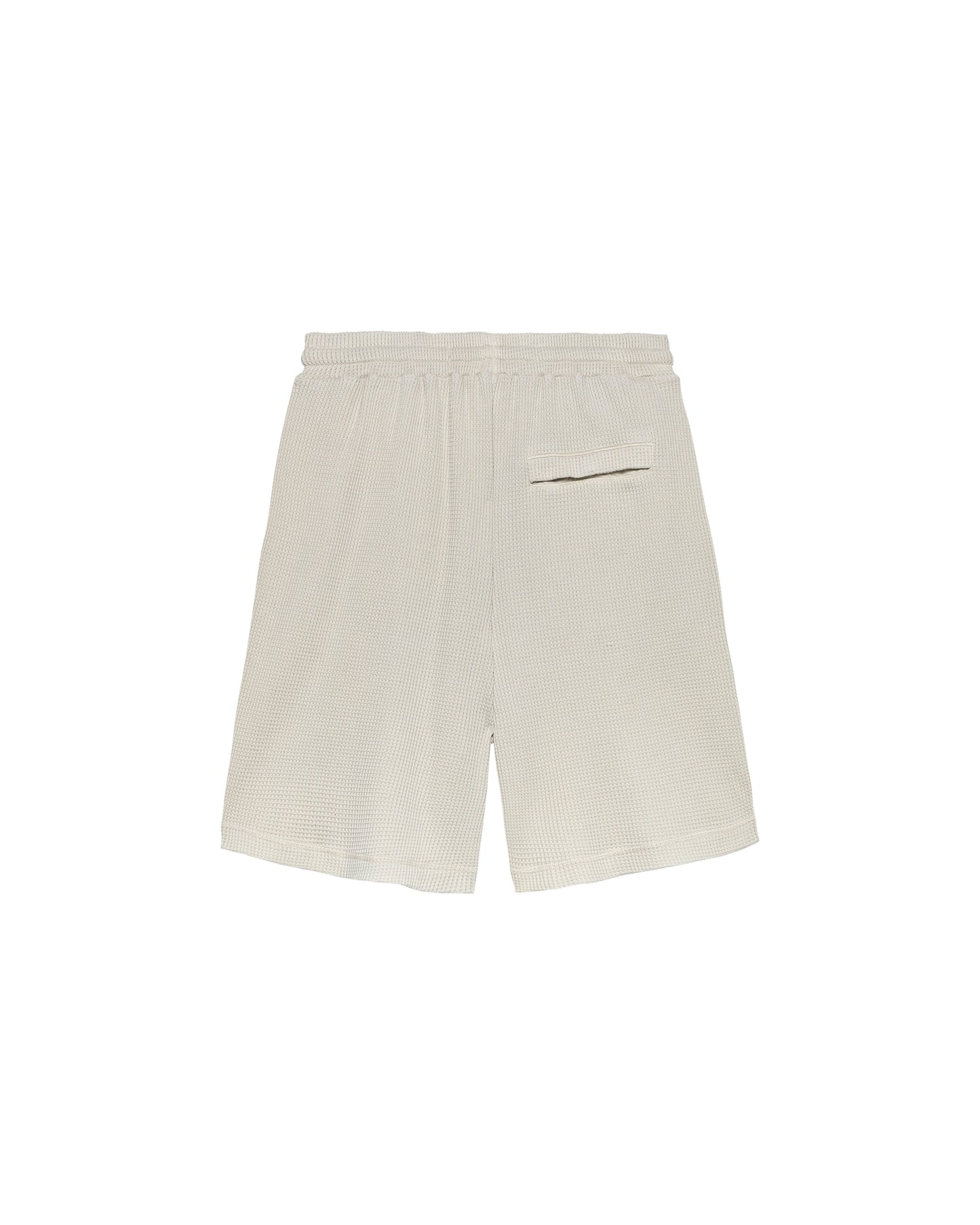 WAFFLE SHORTS WASHED GREY