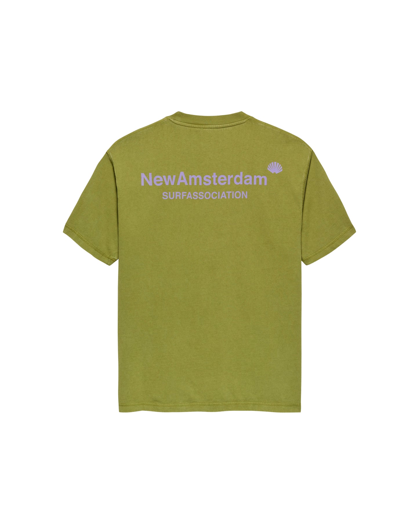 LOGO TEE MOSS/SEA FOG