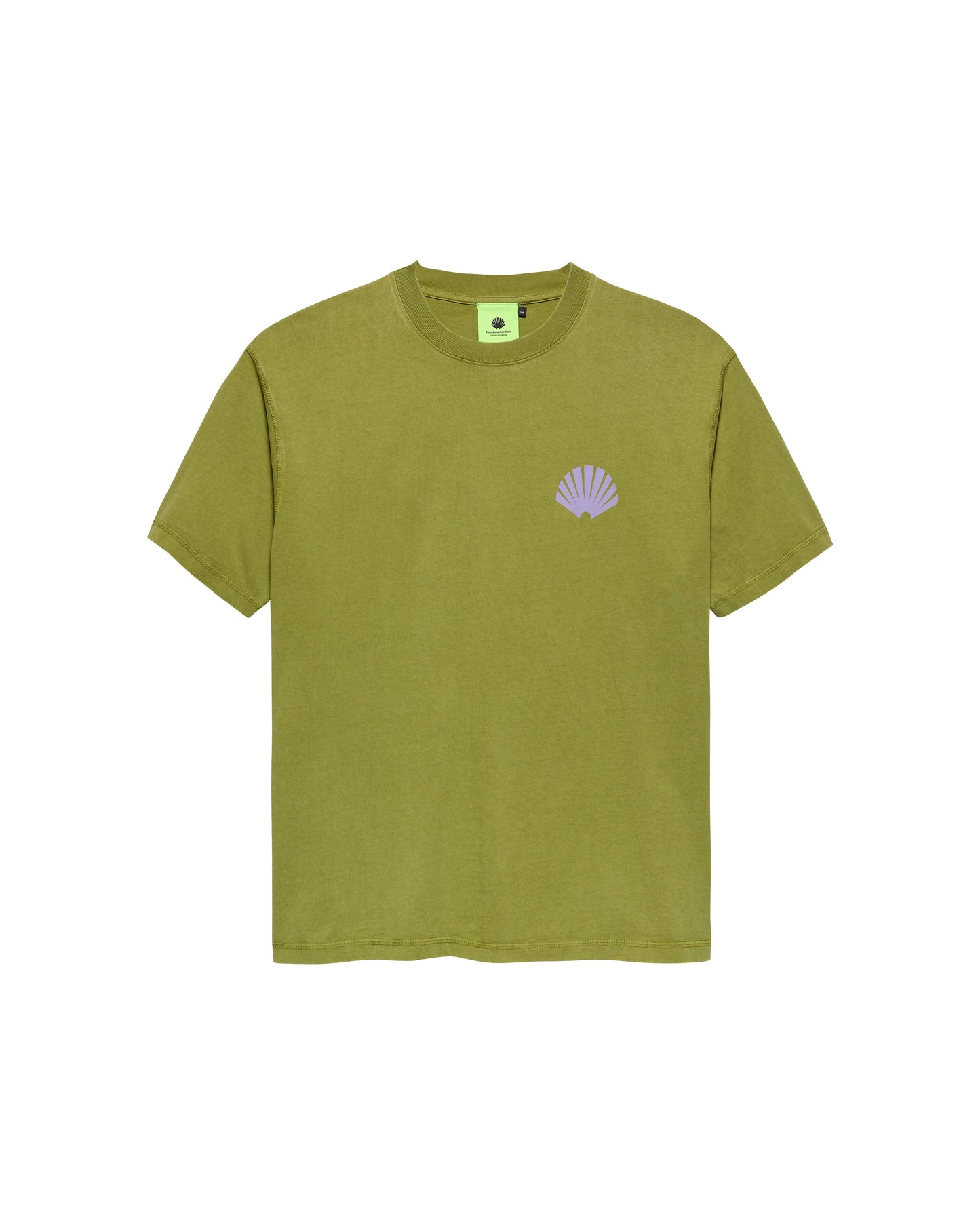 LOGO TEE MOSS/SEA FOG