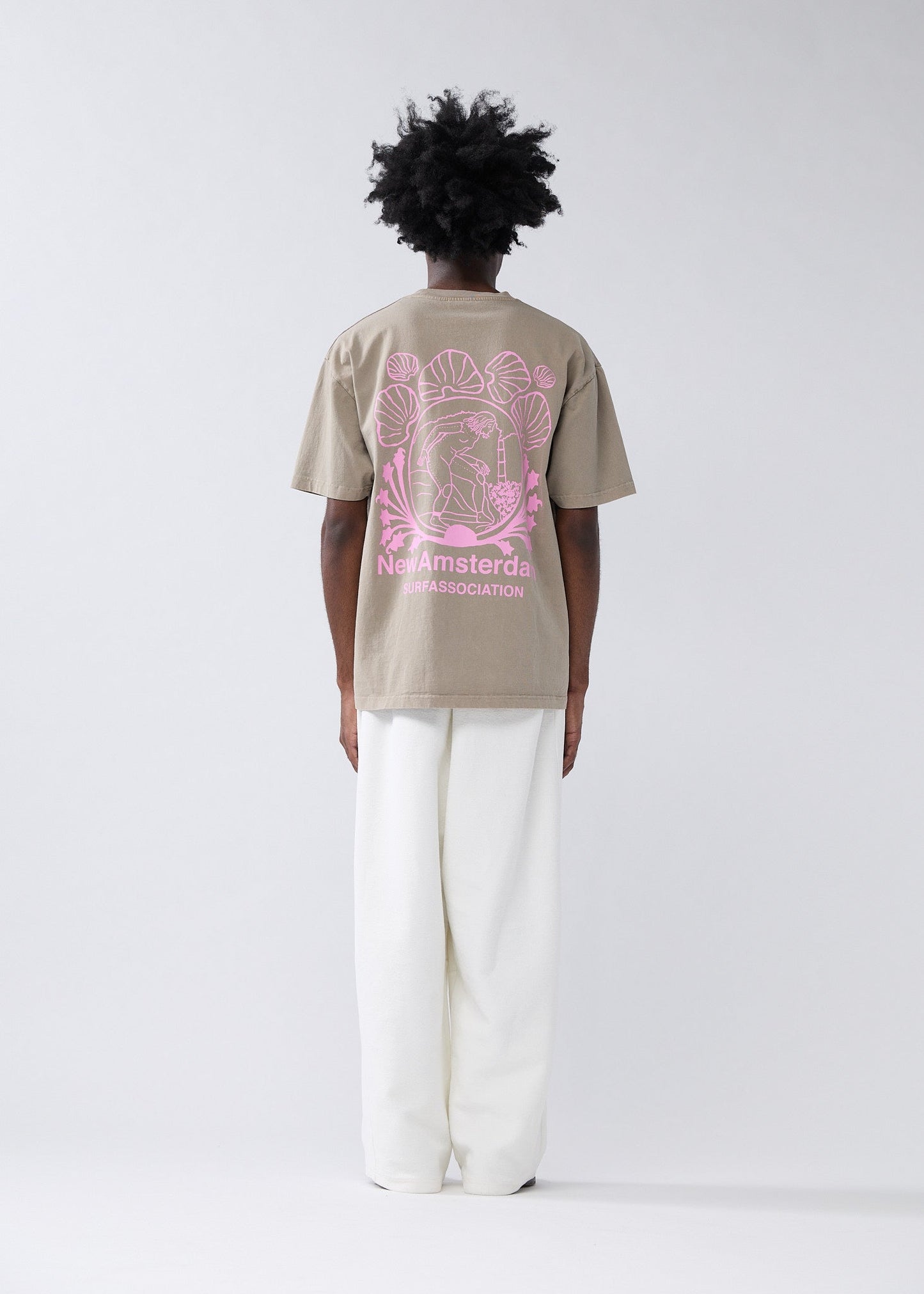 LOST SURFER TEE TAUPE