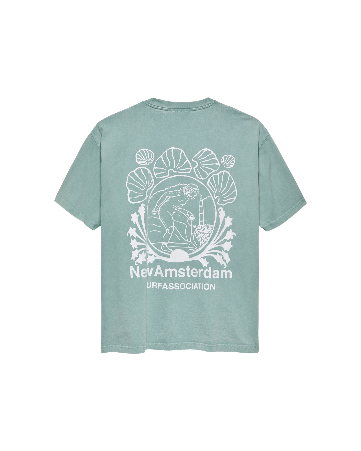 LOST SURFER TEE TEAL
