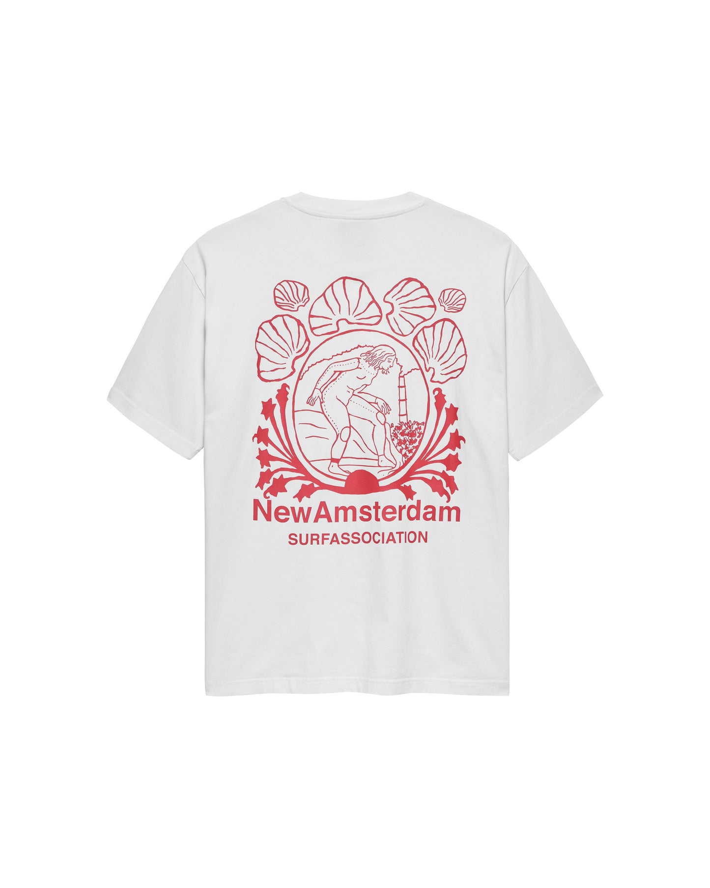 LOST SURFER TEE WHITE
