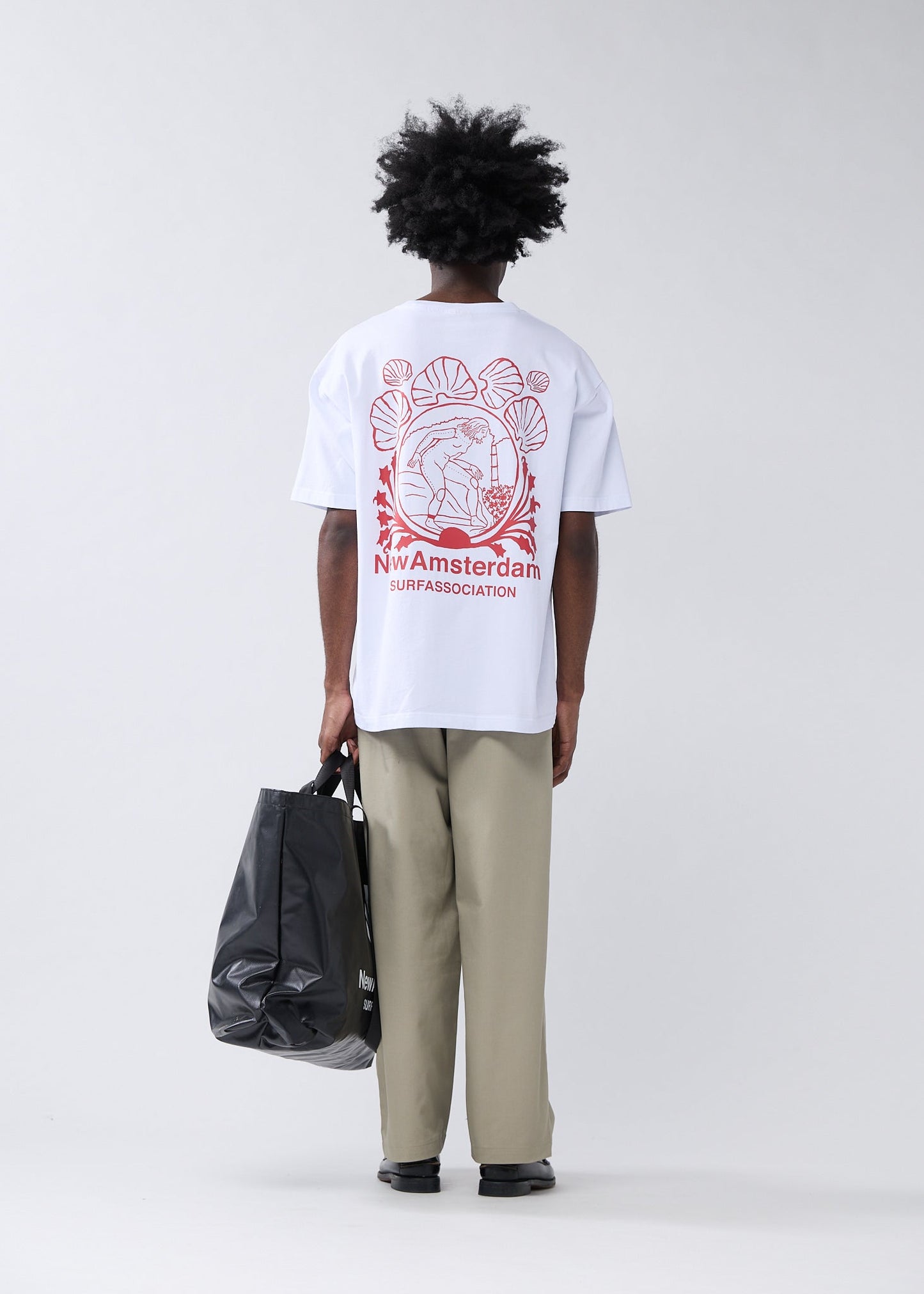 LOST SURFER TEE WHITE