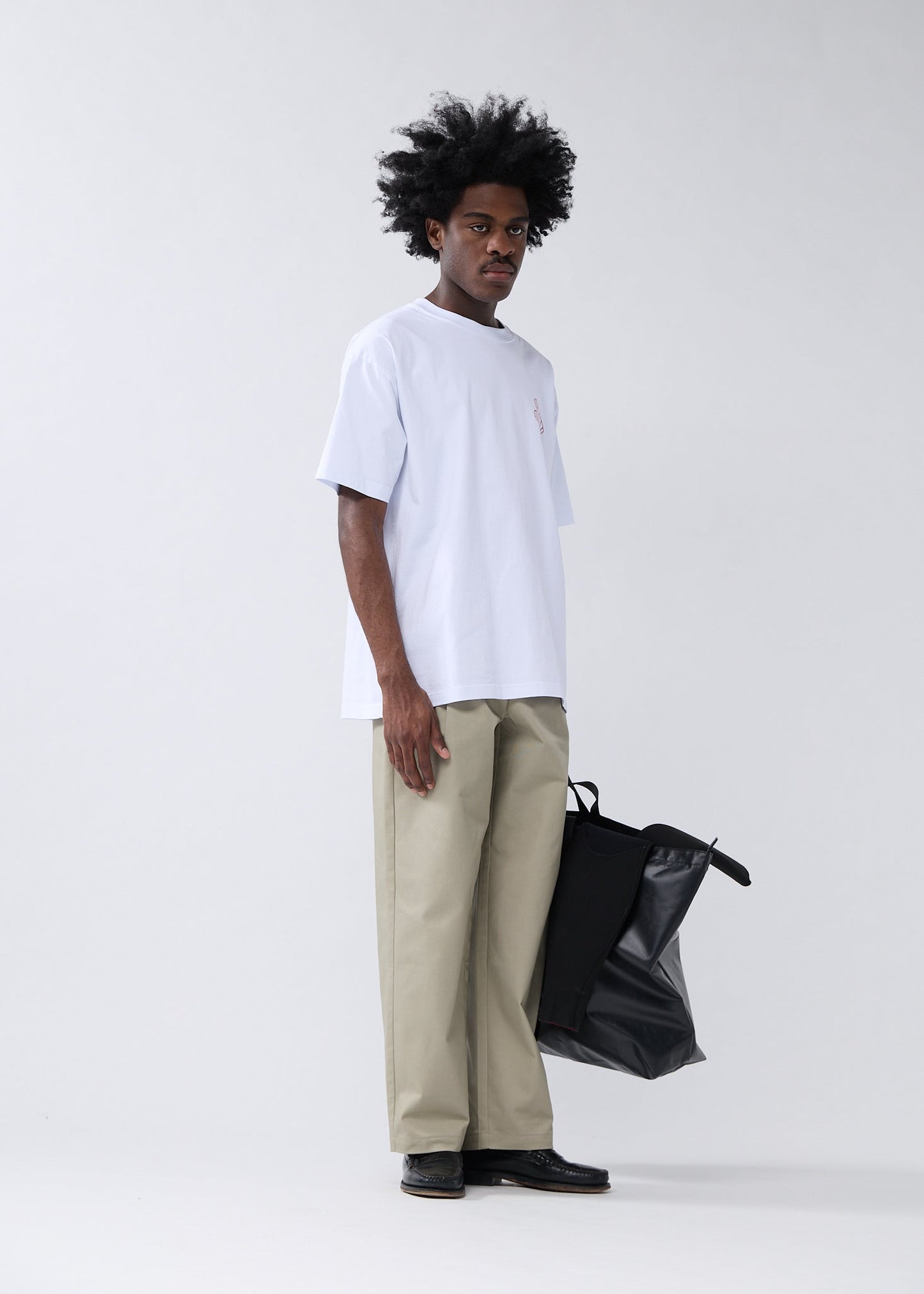 LOST SURFER TEE WHITE